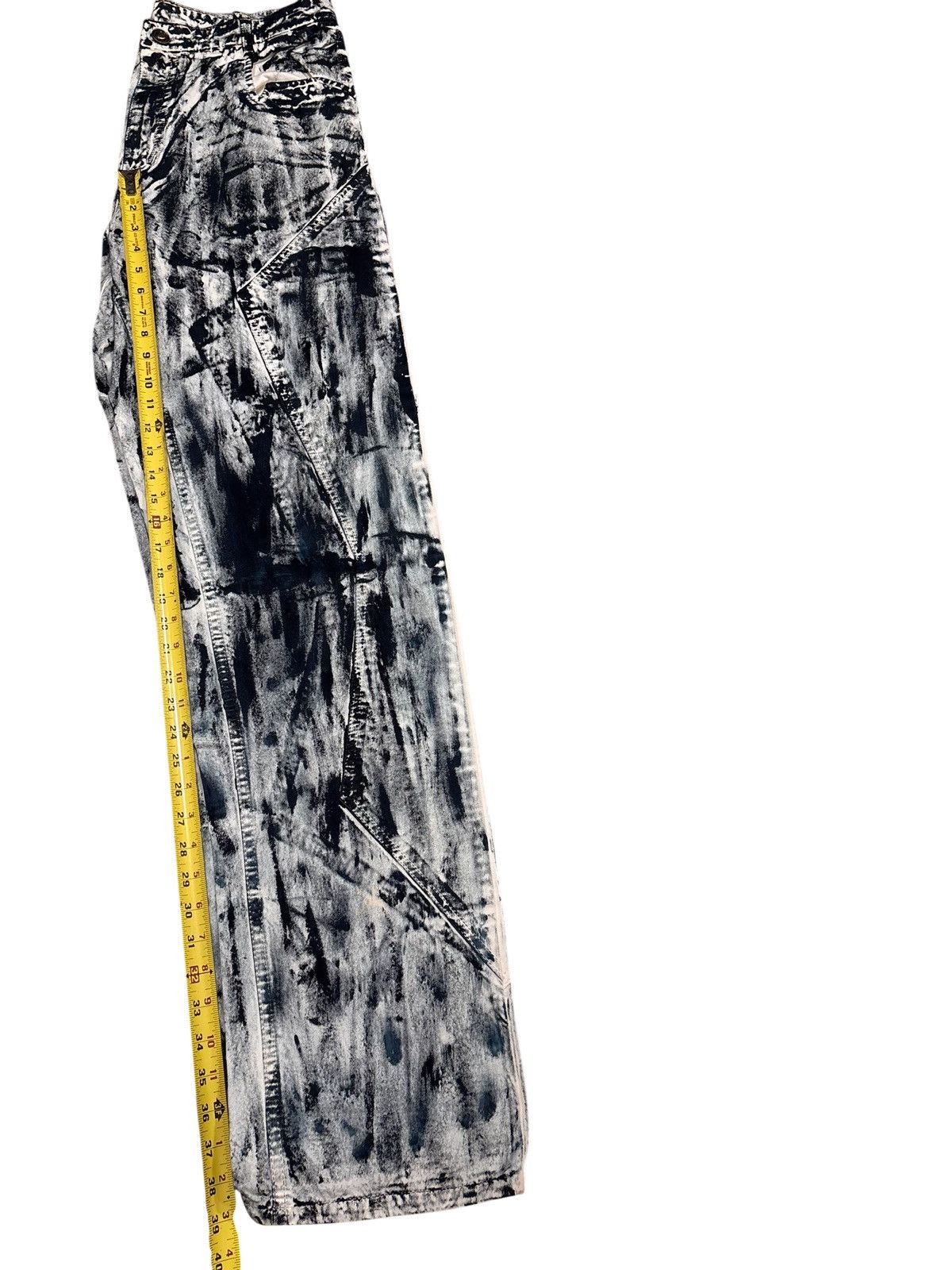 Other JJJ Los Angeles Painted Flare Stack Jeans 34 Jackjohnjr Size US 34 / EU 50 - 12 Thumbnail