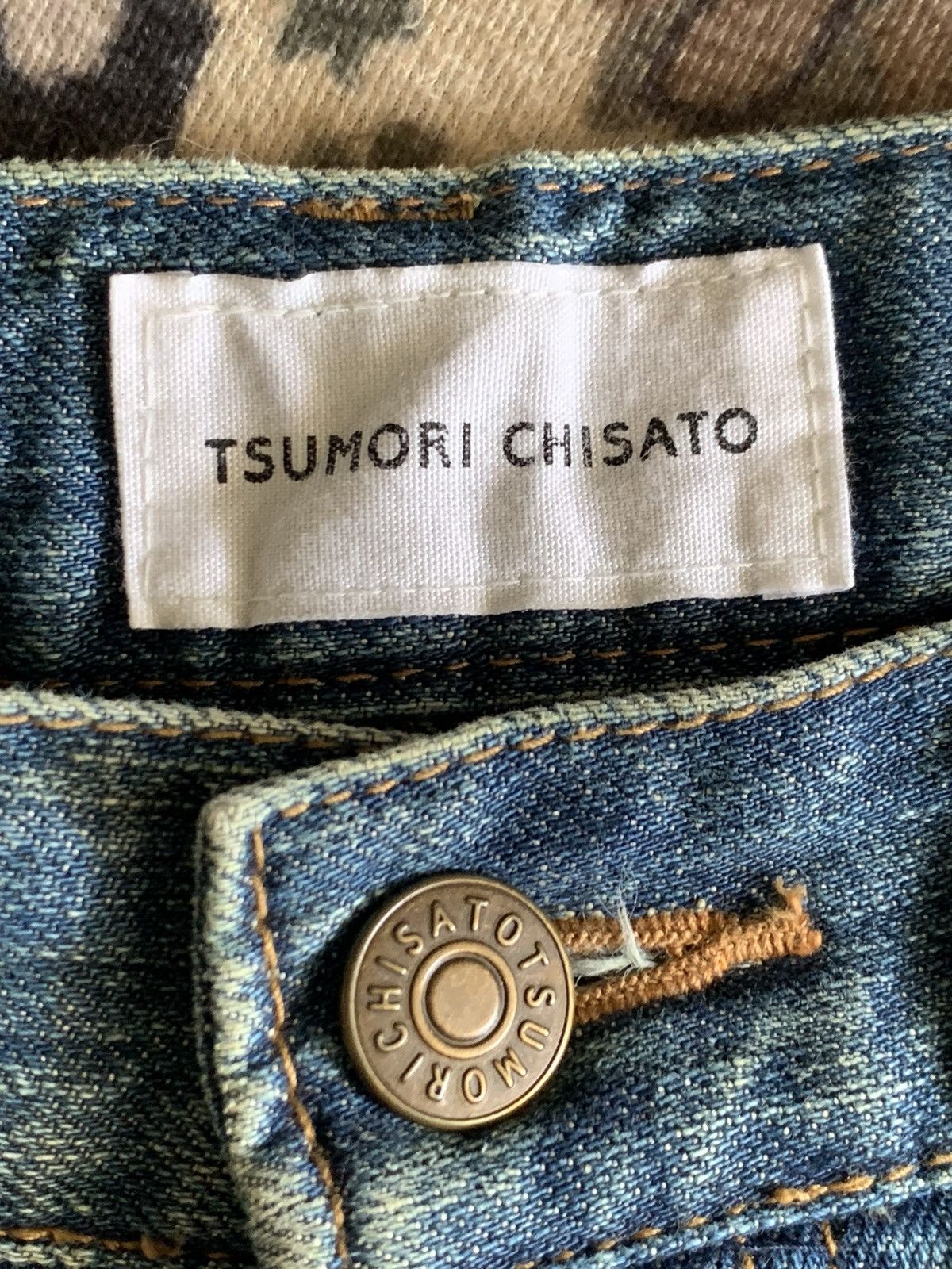 Issey Miyake × Japanese Brand × Tsumori Chisato Tsumori Chisato Nudes Sexy Mermaid shorts jorts Size US 31 - 7 Thumbnail
