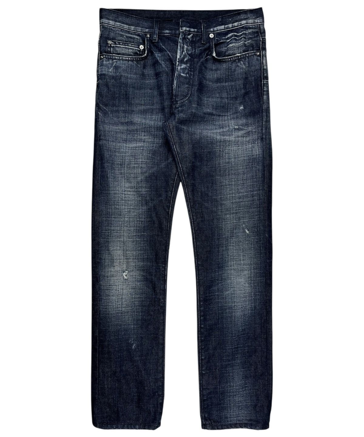 Dior Dior Homme Faded Indigo Blue Denim Jeans | Grailed