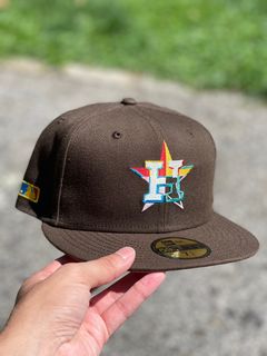 7 1/4 Houston Astros All The Right Exclusive Travis Scott Astrodome Fitted  Hat