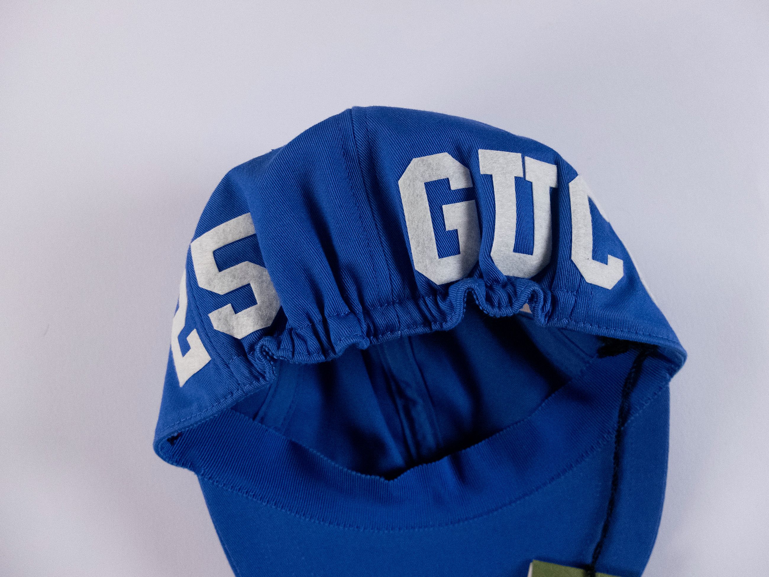 Gucci GUCCI 25 blue monogram dad cotton baseball cap Medium Size ONE SIZE - 8 Thumbnail