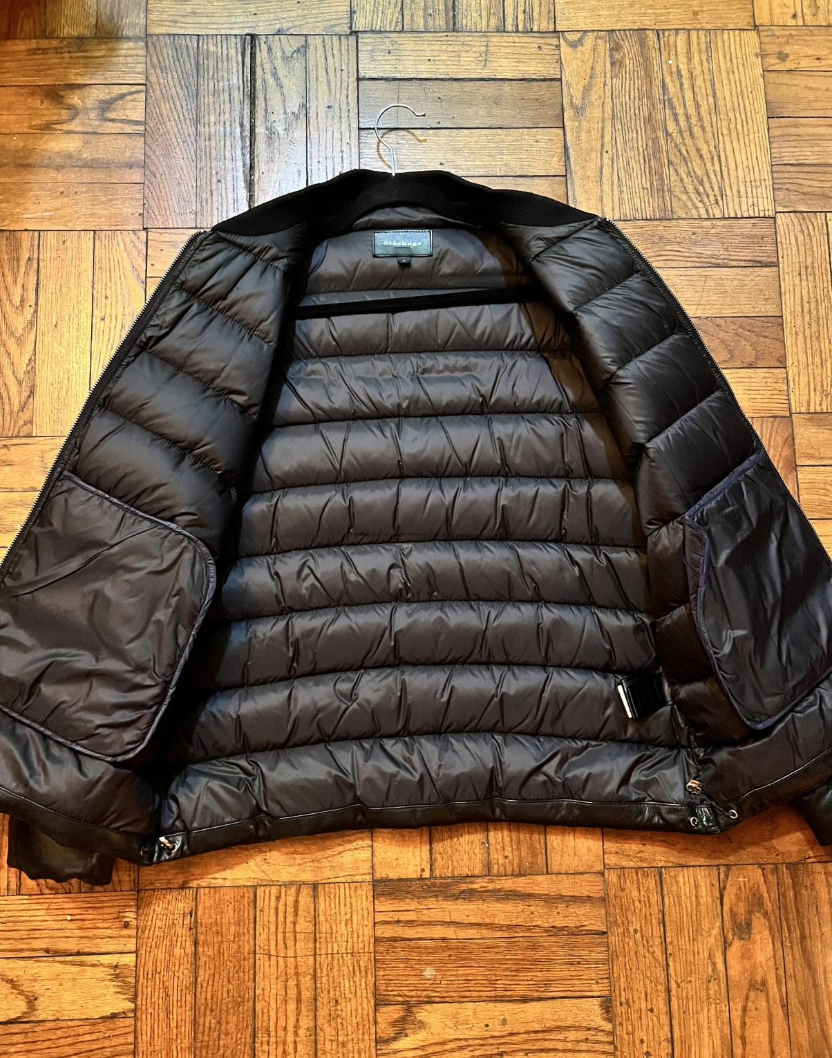 Mackage Mackage Black Leather Down Jacket Men’s Size 40/ Medium Size US M / EU 48-50 / 2 - 3 Thumbnail