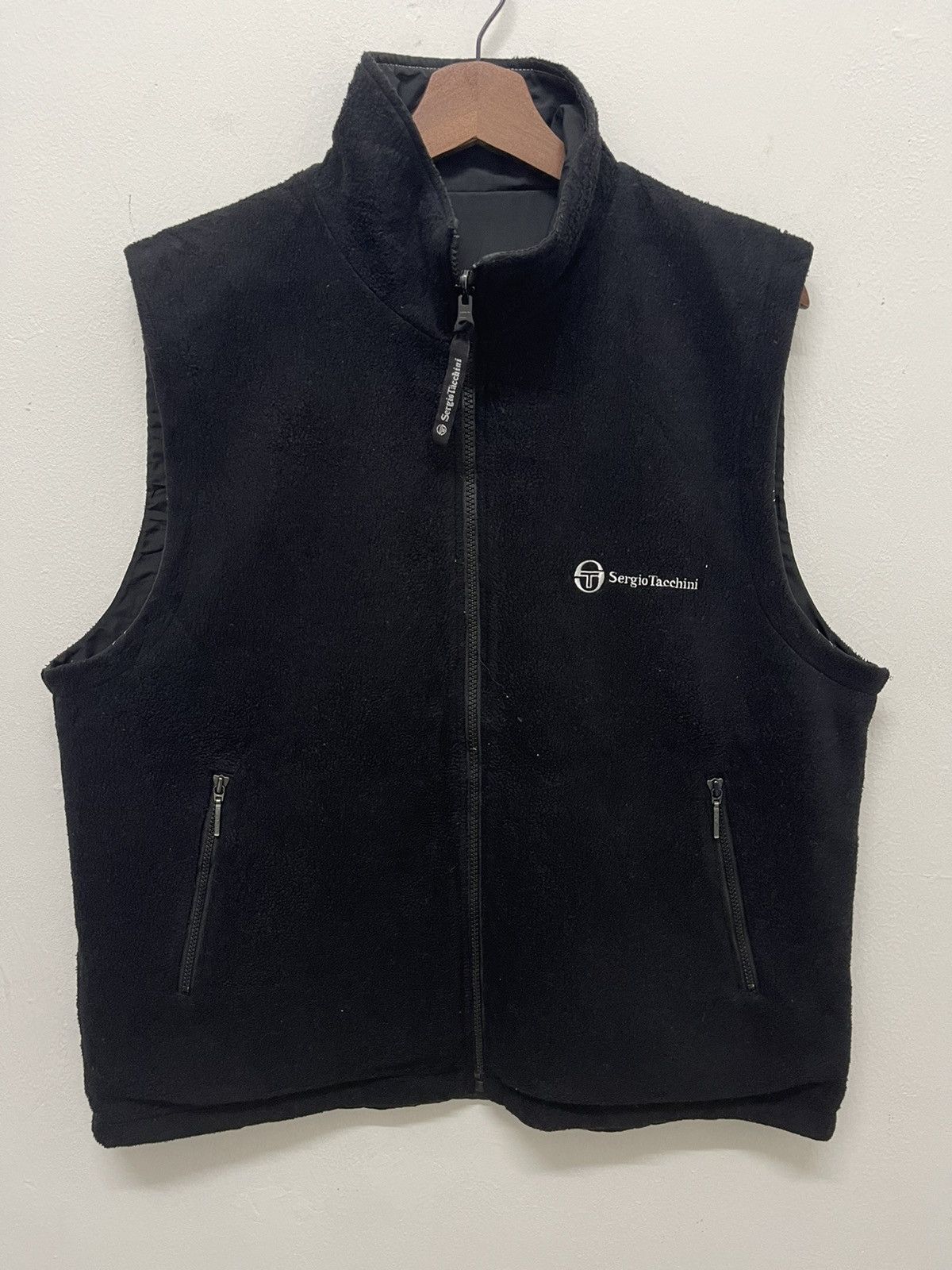 Sergio Tacchini × Vintage VINTAGE SERGIO TACCHINI LIGHT VEST STREET FASHION Size US M / EU 48-50 / 2 - 3 Thumbnail