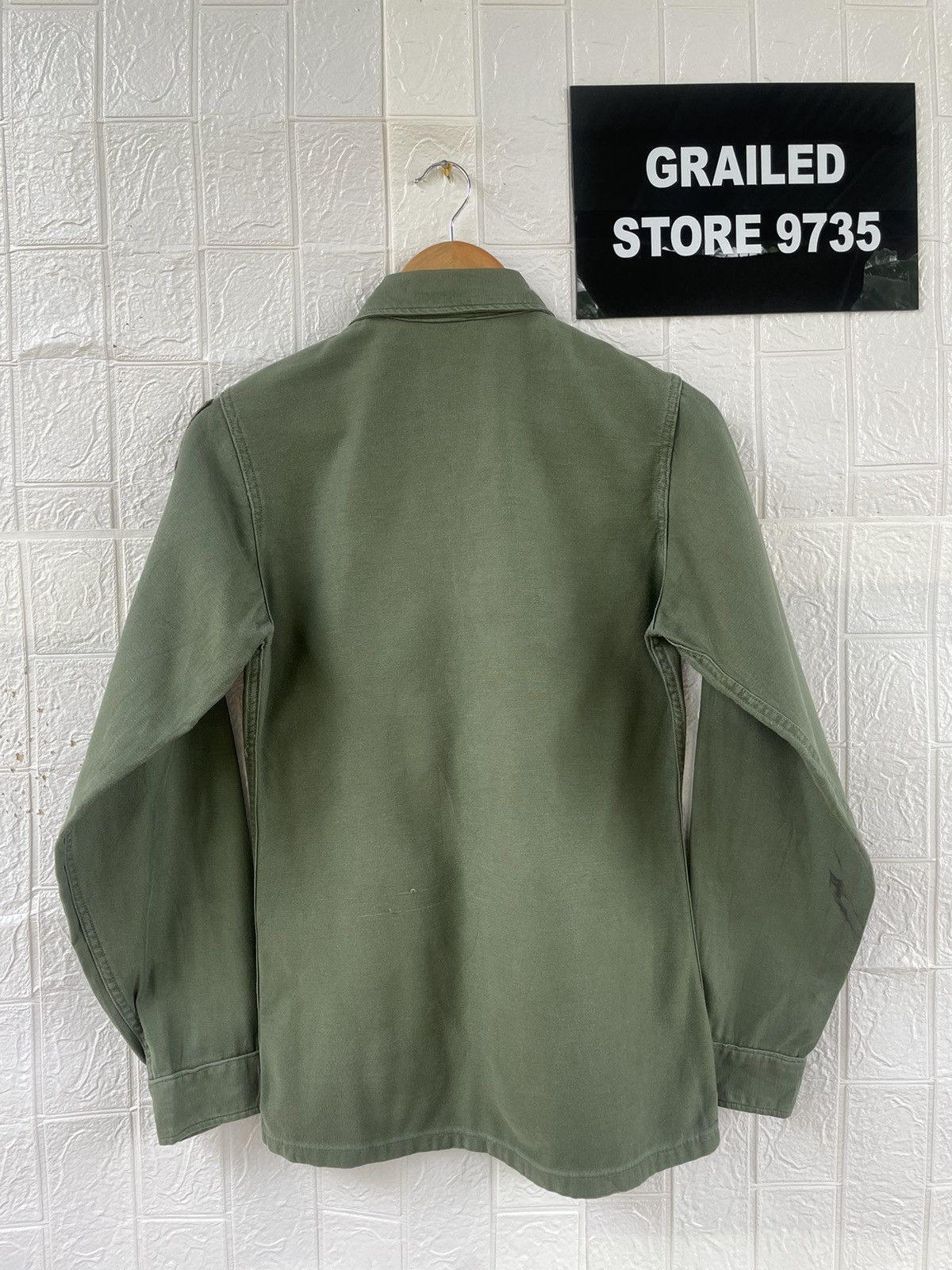 Japanese Brand Vintage U.s Army Long Sleeve Shirt Size US S / EU 44-46 / 1 - 2 Thumbnail