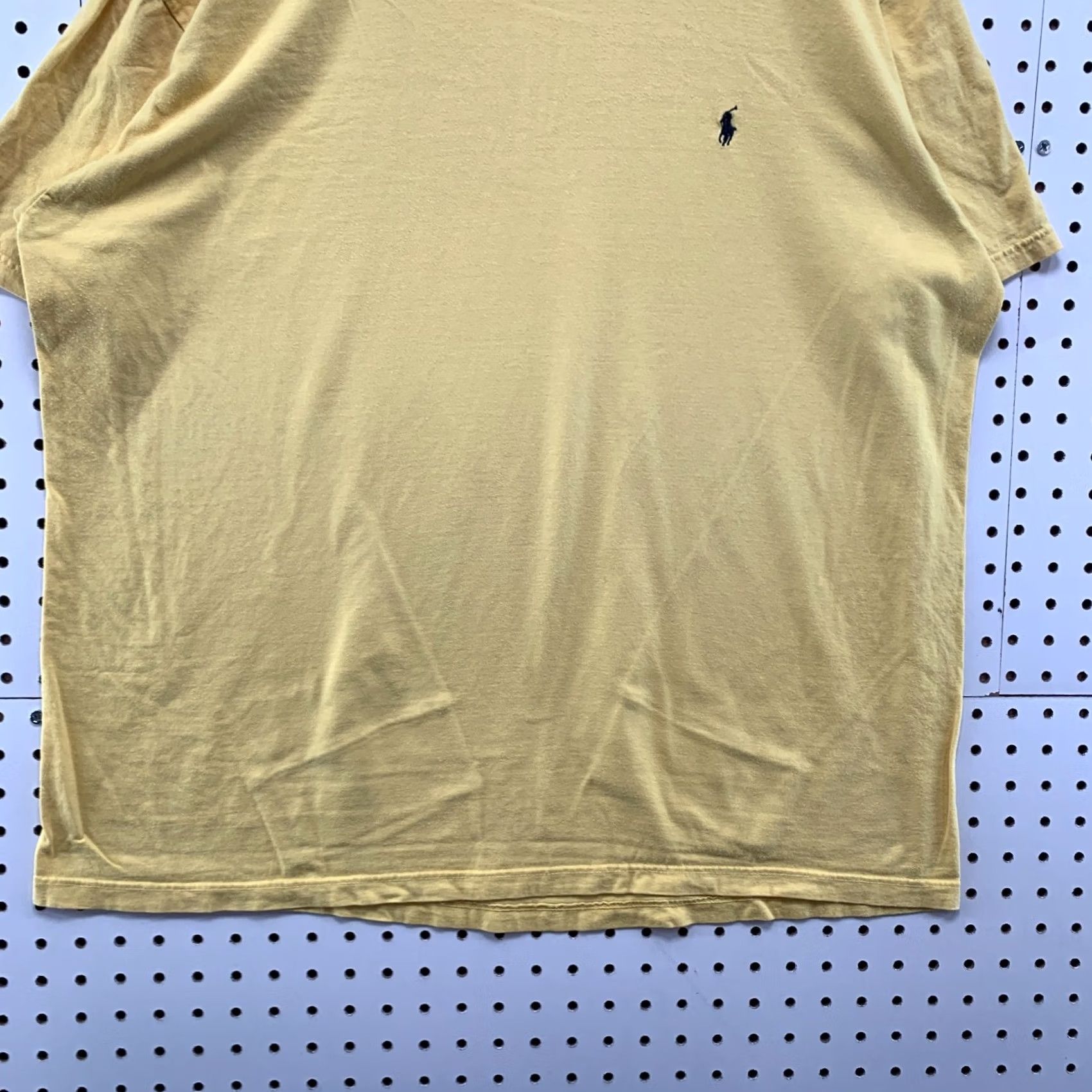 Polo Ralph Lauren VINTAGE Polo Ralph Lauren Shirt Yellow Black Pony Mens Large Short Sleeve Size US L / EU 52-54 / 3 - 6 Thumbnail