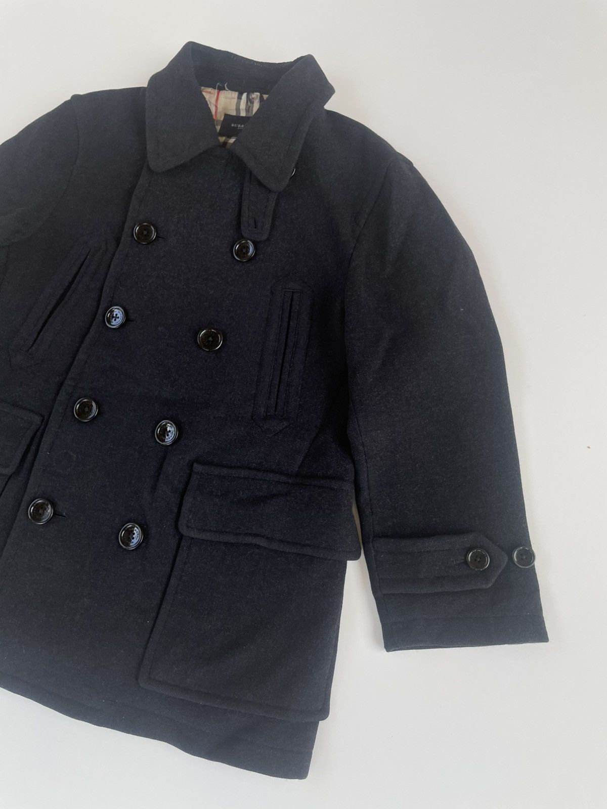 Burberry Burberry London Wool Pea Coat/Jacket Size US L / EU 52-54 / 3 - 5 Thumbnail