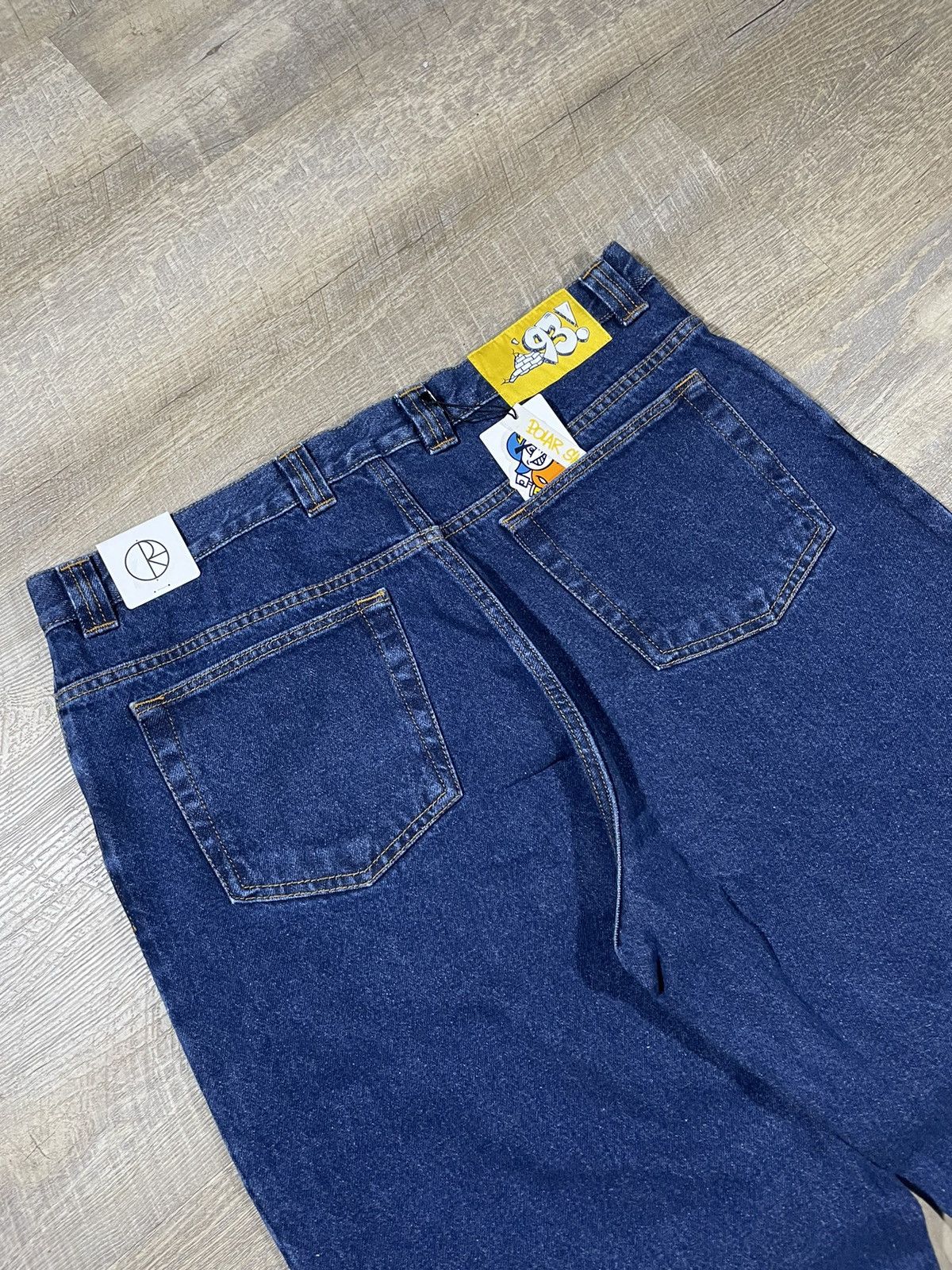Polar Skate Co. × Vintage Polar Skate Co. ’93 Denim Pants – Dark Blue, W36x32, New Size US 36 / EU 52 - 10 Thumbnail