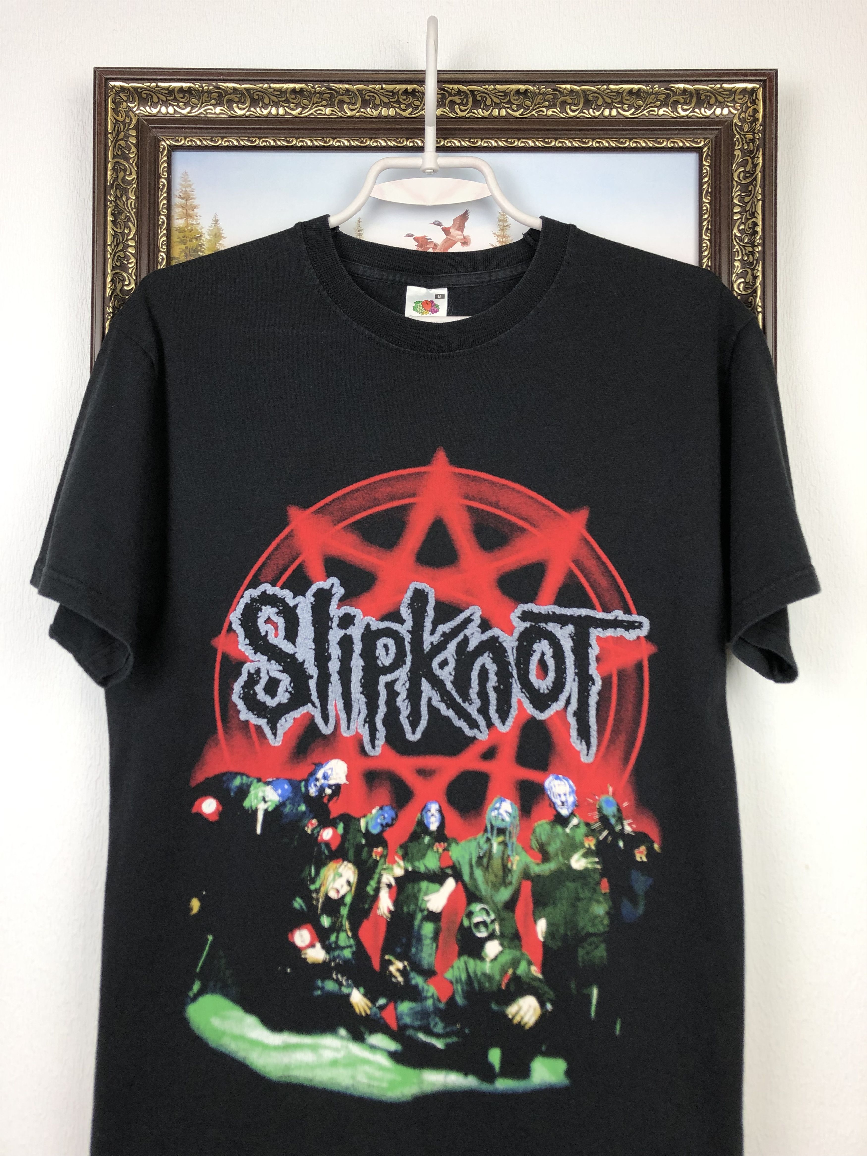 Band Tees Vintage Slipknot Band Rock Tee Over Print Iowa Shirt Black Size US S / EU 44-46 / 1 - 2 Thumbnail