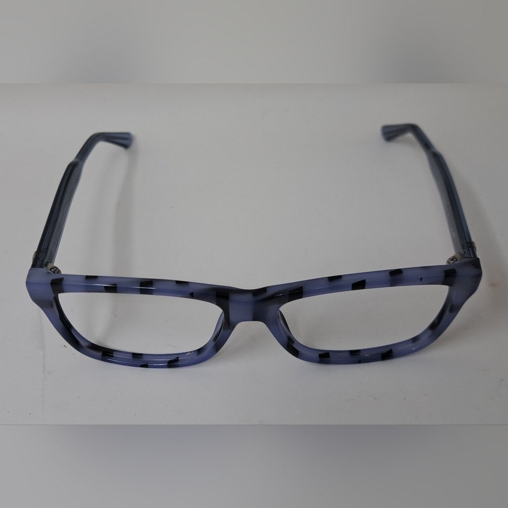 Gucci Gucci Eye Glasses Frames Blue Black Italy Rectangle GG 3765 Size ONE SIZE - 9 Thumbnail