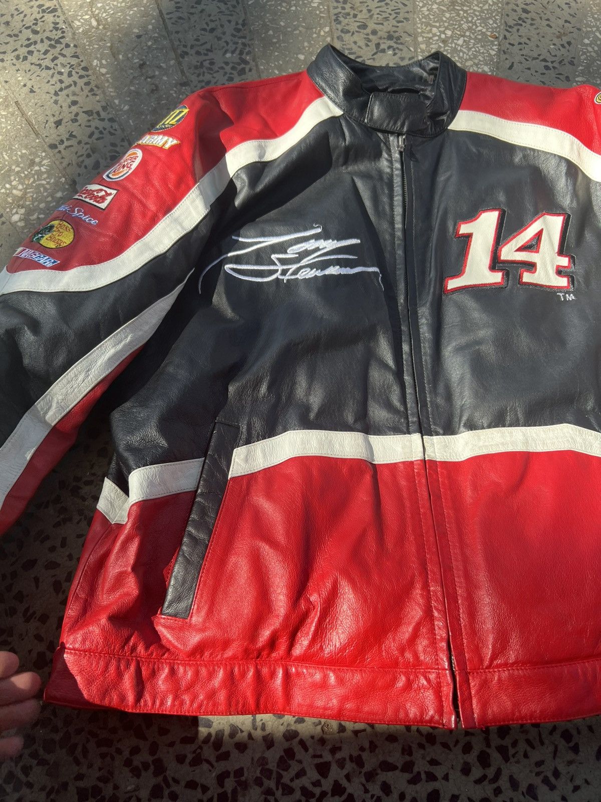 NASCAR × Oakley Nascar Tony Steward 14 Office Depot Racing Jacket Size US XL / EU 56 / 4 - 5 Thumbnail