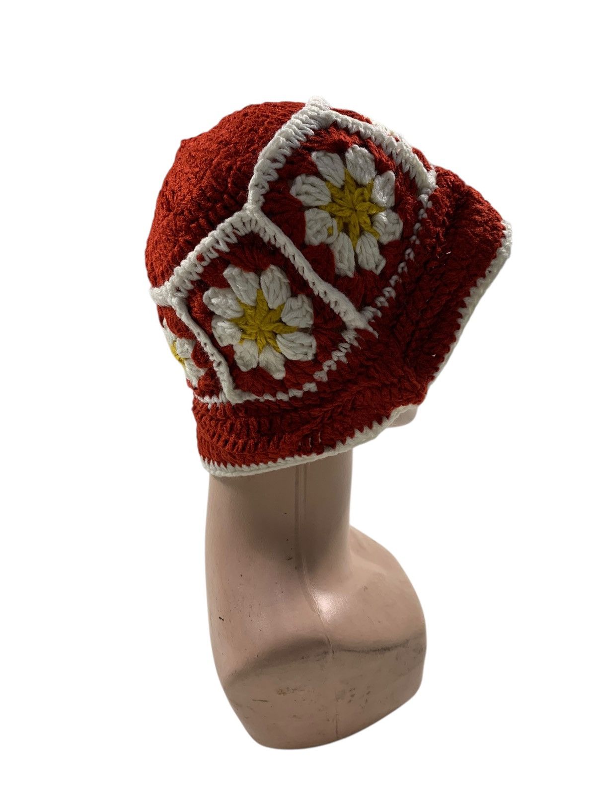 Japanese Brand Crochet knitted hats rare Size ONE SIZE - 4 Thumbnail