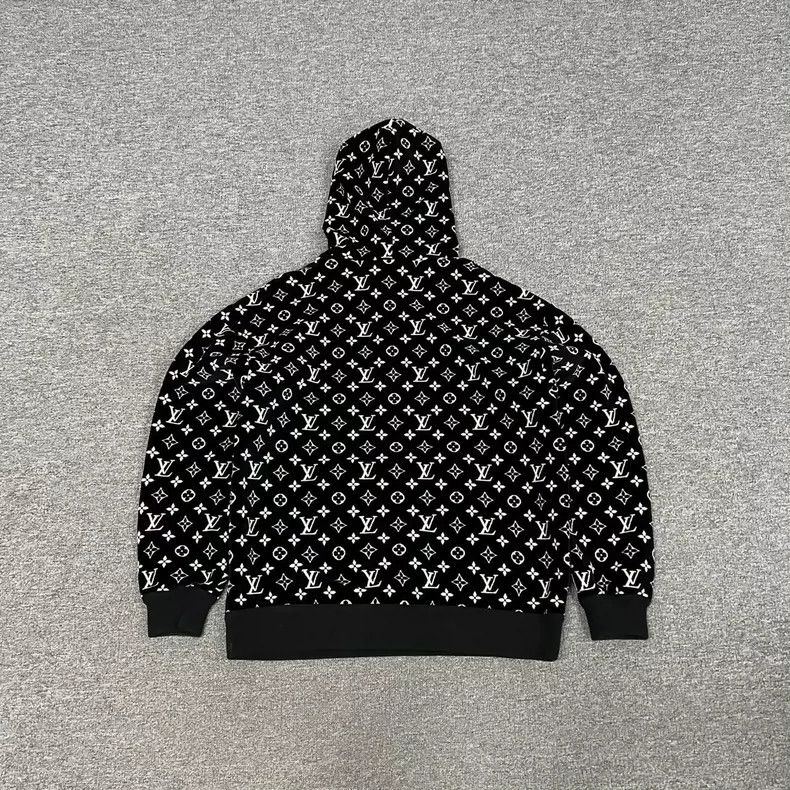Louis Vuitton Louis Vuitton Full print print hooded sweatshirt 2505-Nexta Size US S / EU 44-46 / 1 - 2 Thumbnail