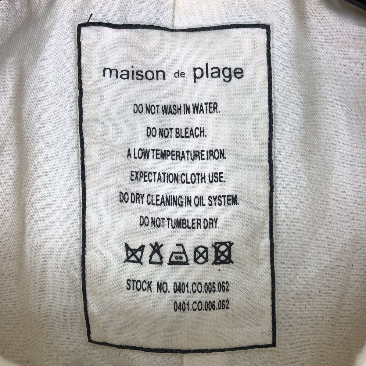 Japanese Brand × Vintage Vintage Maison de Plage Wool Jacket Double Breasted Size XS / US 0-2 / IT 36-38 - 12 Thumbnail