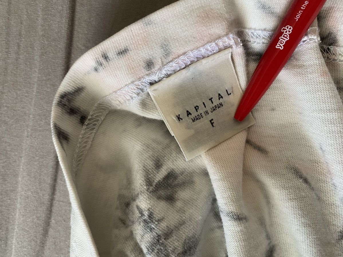 Kapital × Kapital Kountry Kapital Ashbury Dyed Skeleton T shirt Size US XL / EU 56 / 4 - 4 Thumbnail