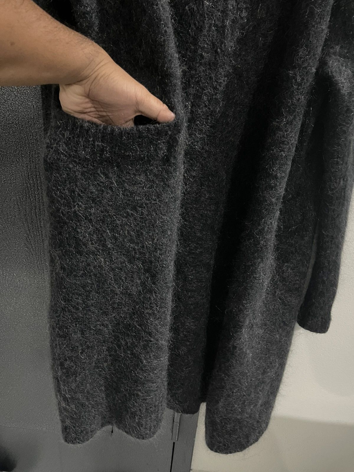 Acne Studios Acne Studios Raya Wool And Mohair Blend Cardigan Size S / US 4 / IT 40 - 11 Thumbnail