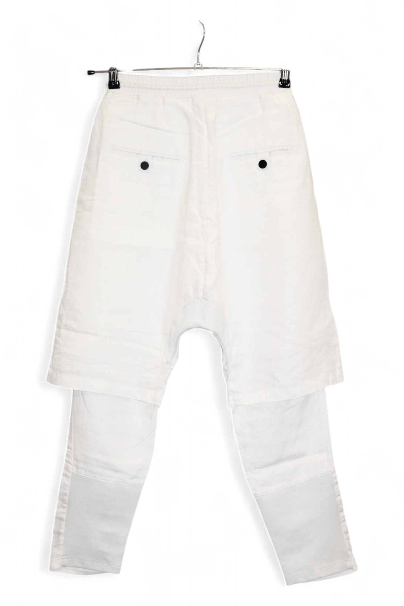 Control Sector 💥Control Sector Drop Crotch Double Layer Linen Pants Size US 31 - 5 Thumbnail