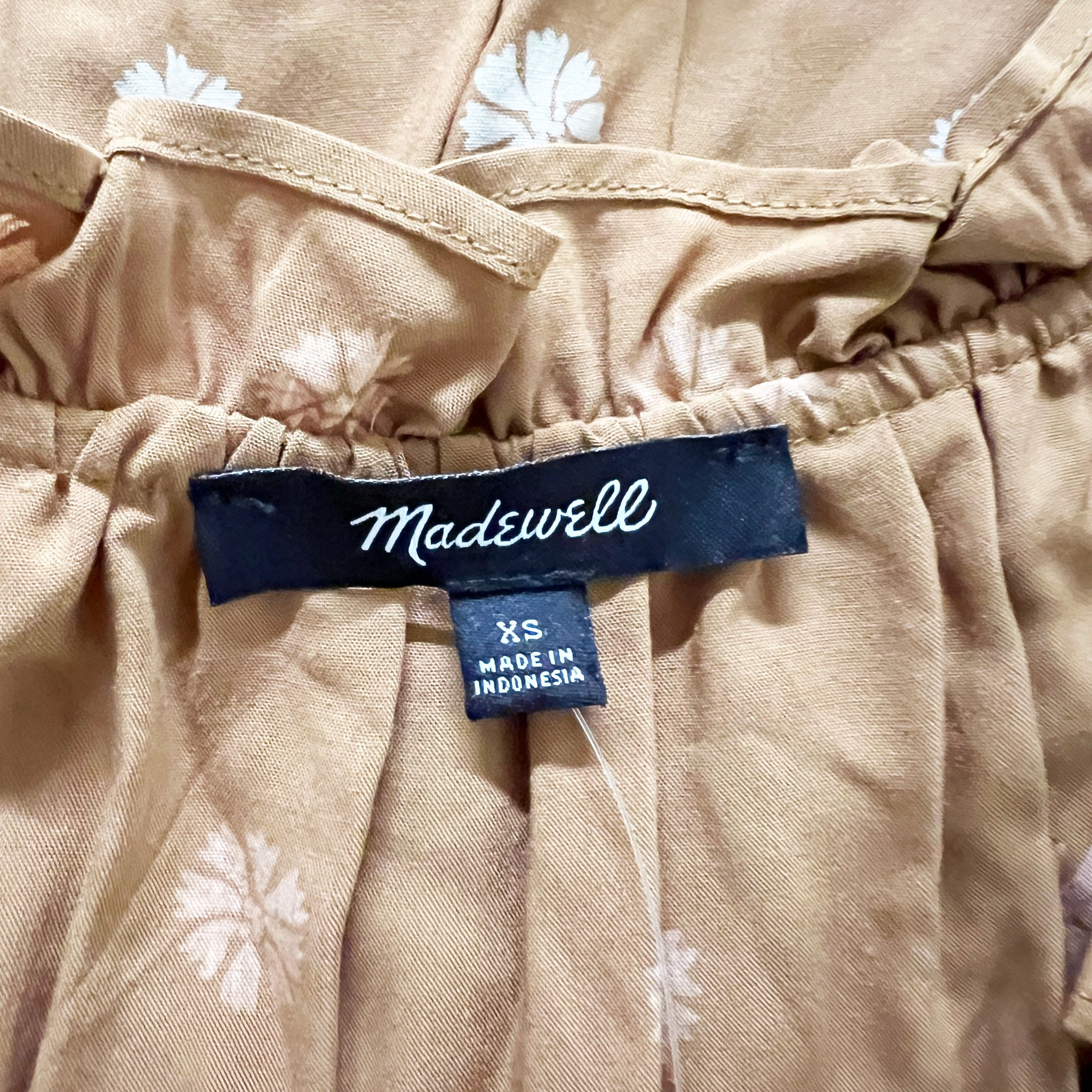 Madewell NEW Madewell Tie Neck Tiered Pullover Warm Size XS / US 0-2 / IT 36-38 - 2 Thumbnail