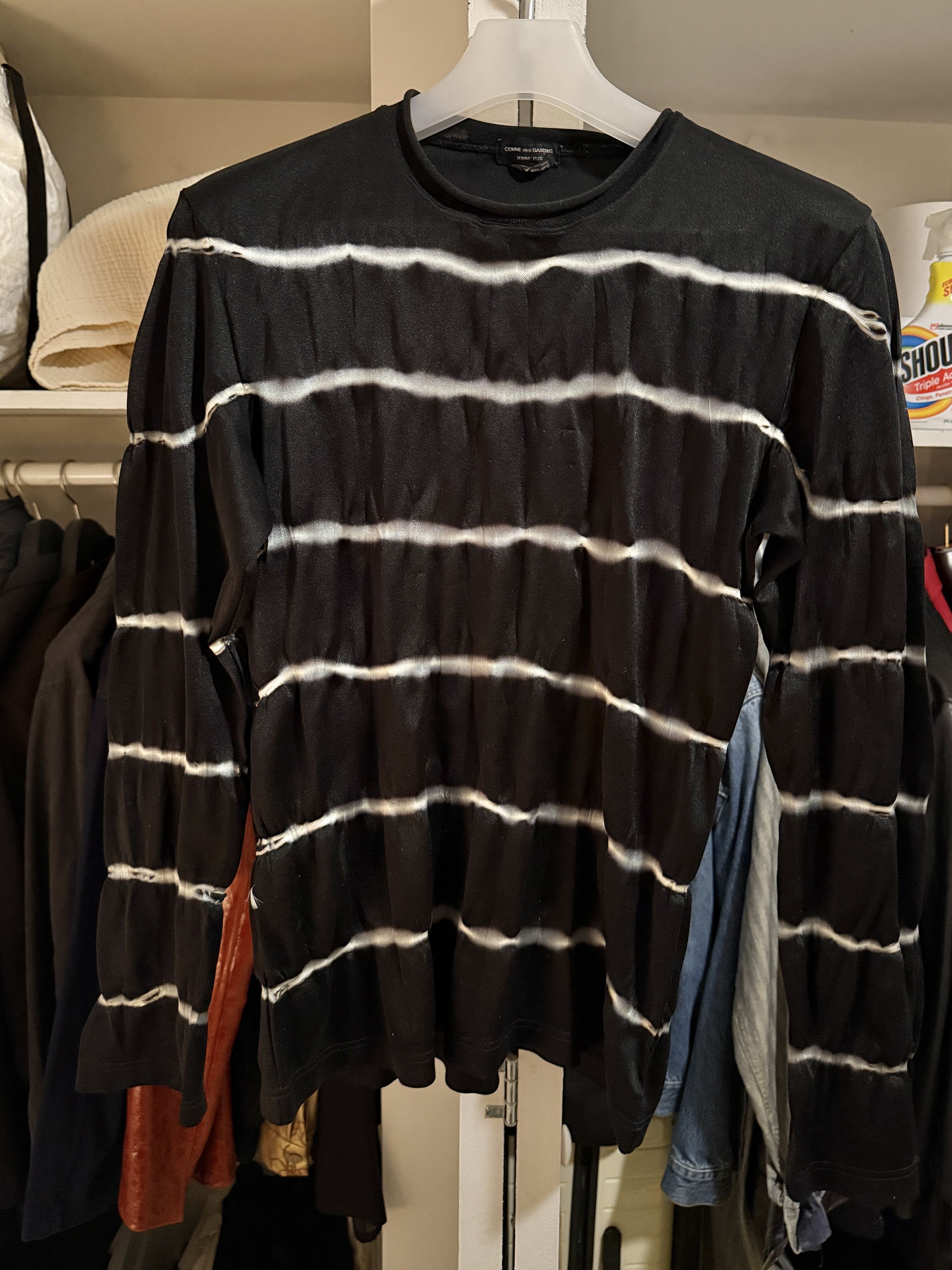 CDG Homme Plus stripe top