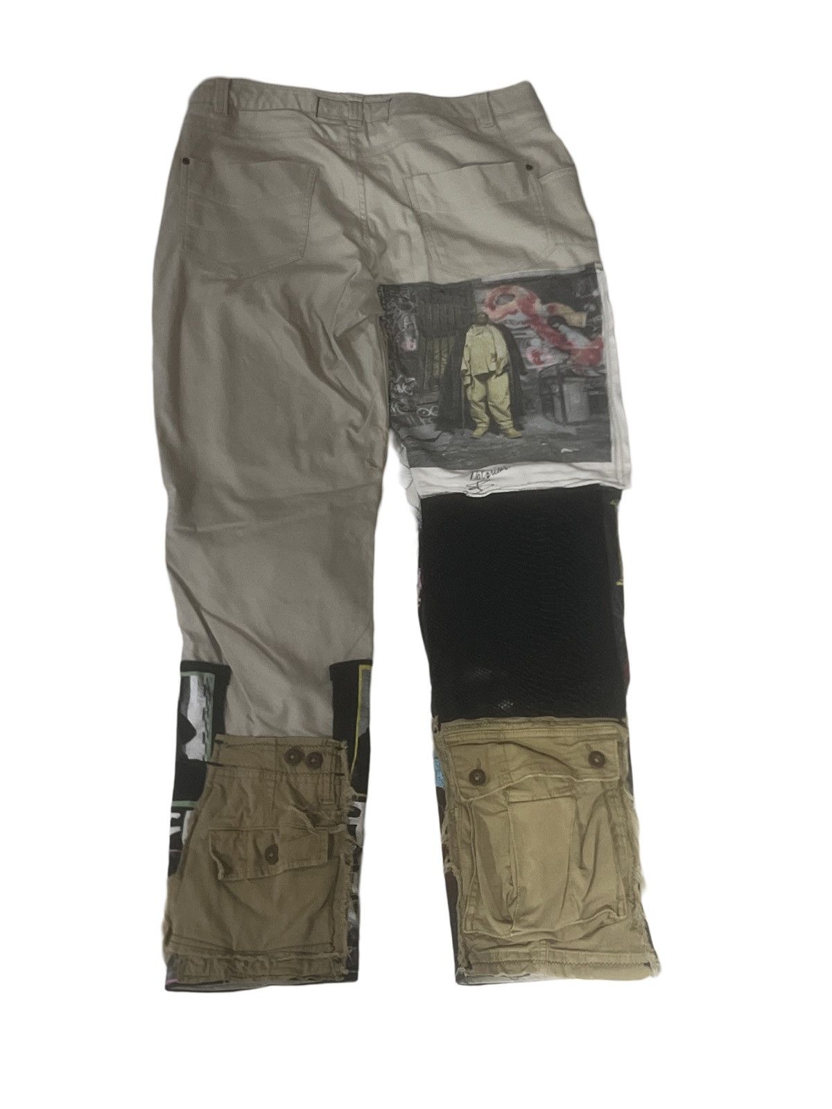 Vintage Jrcustomspr “legends never die” 1 of 1custom jeans Size US 34 / EU 50 - 3 Thumbnail