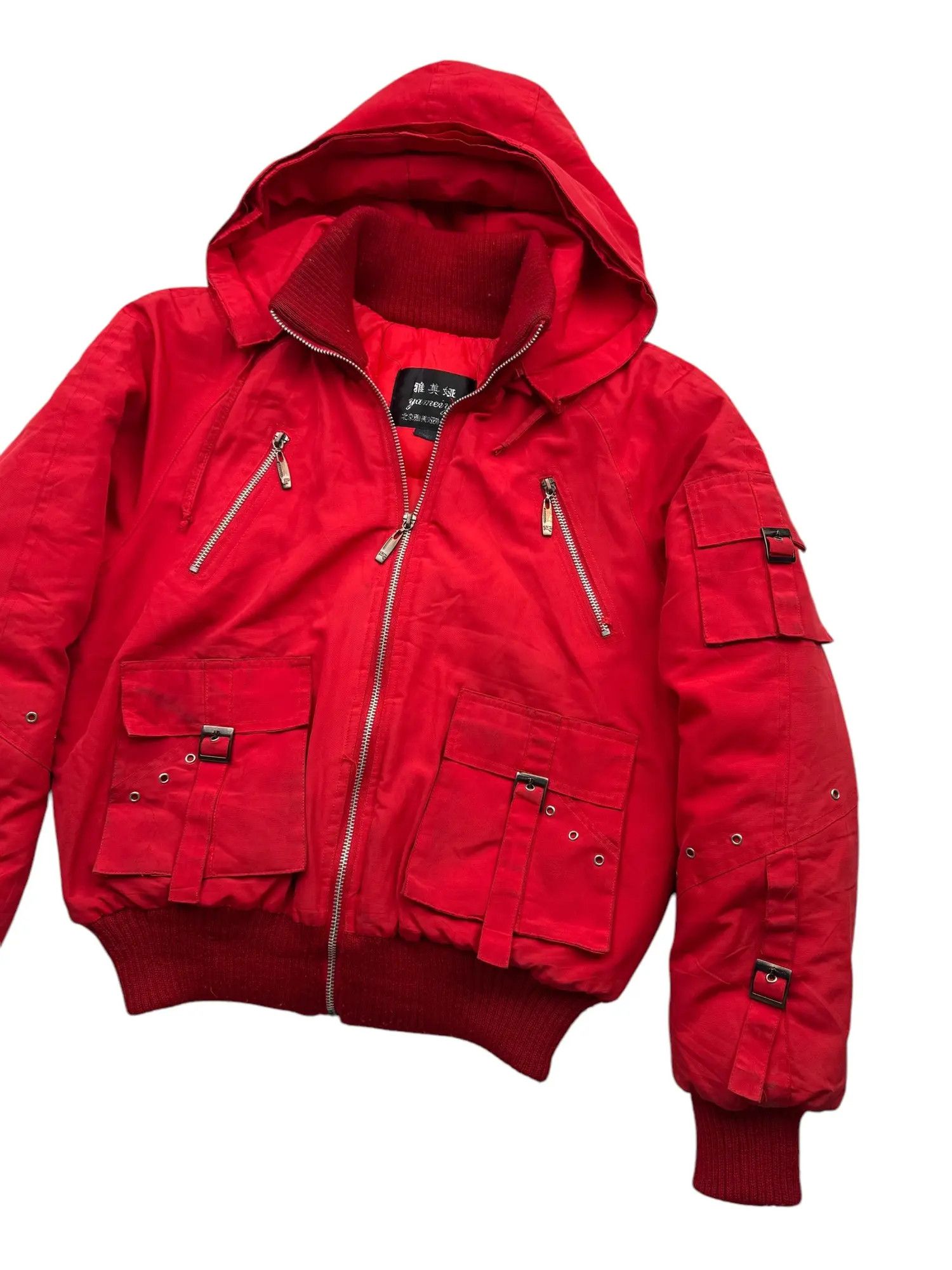 Japanese Brand Vintage Bondage Bomber Jacket W134(V9) Size US S / EU 44-46 / 1 - 3 Thumbnail