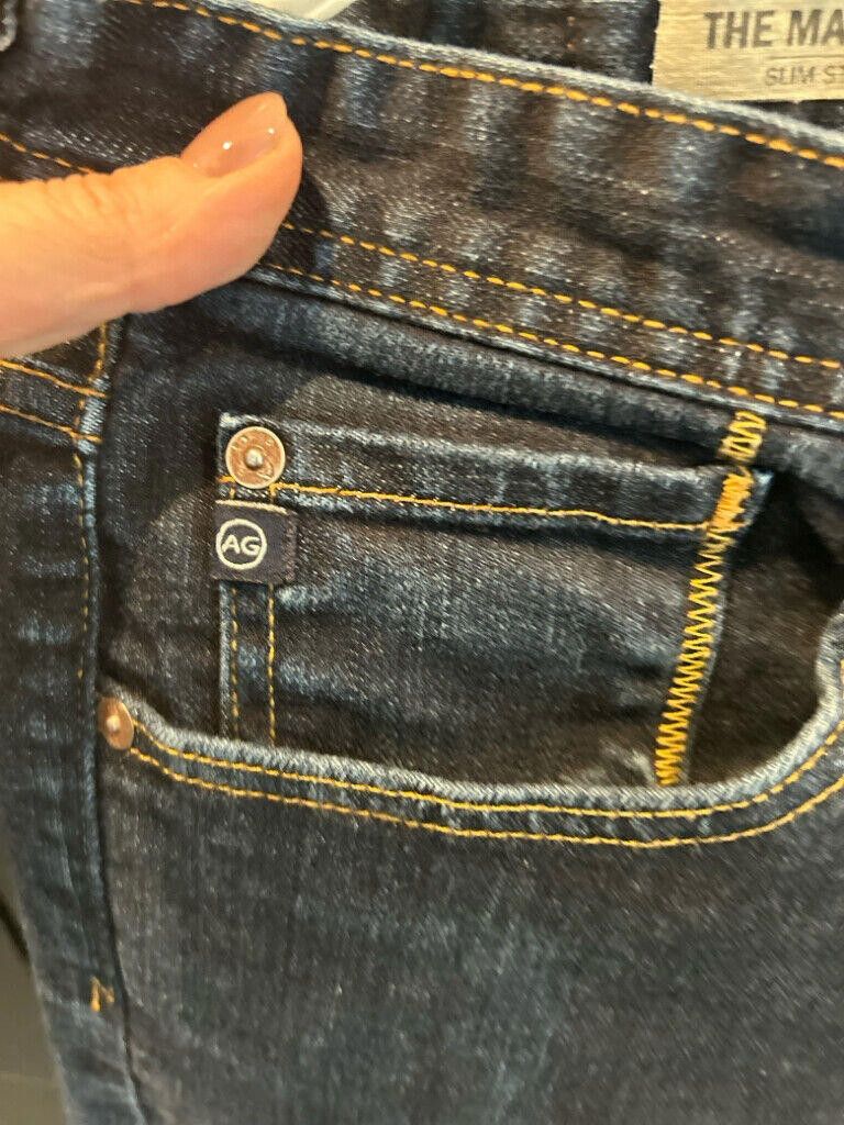 Men’s Adriano Goldschmidt slim fit jeans size 31 x 34
