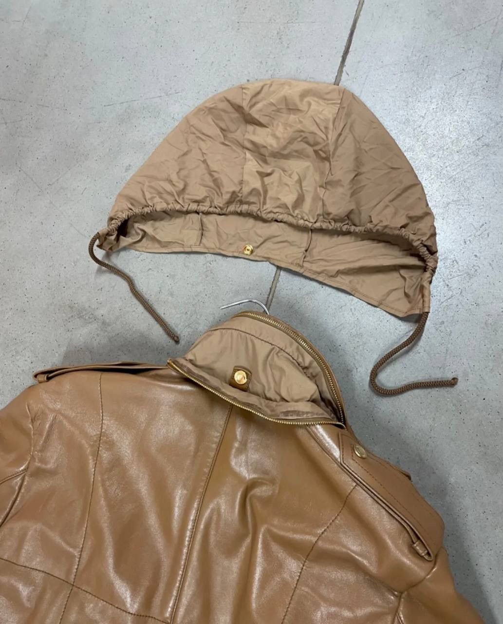 Gucci Runway Open 2001 Vintage GUCCI Leather Trench Coat Jacket Size US M / EU 48-50 / 2 - 9 Thumbnail