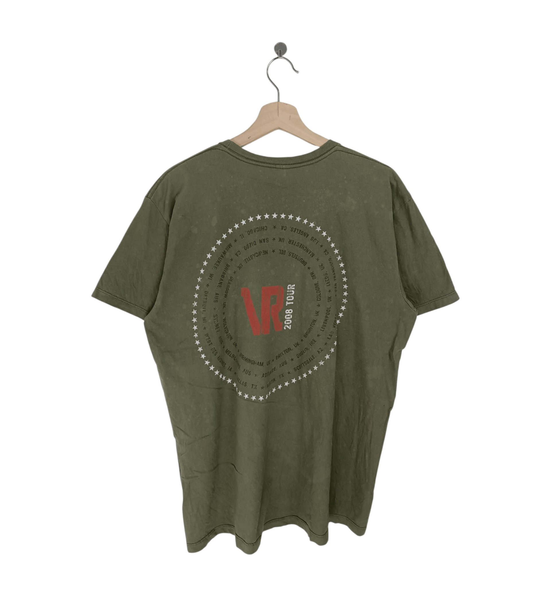 Band Tees THRASH FADED VINTAGE '08 VELVET REVOLVER TOUR TEE Size US L / EU 52-54 / 3 - 2 Thumbnail
