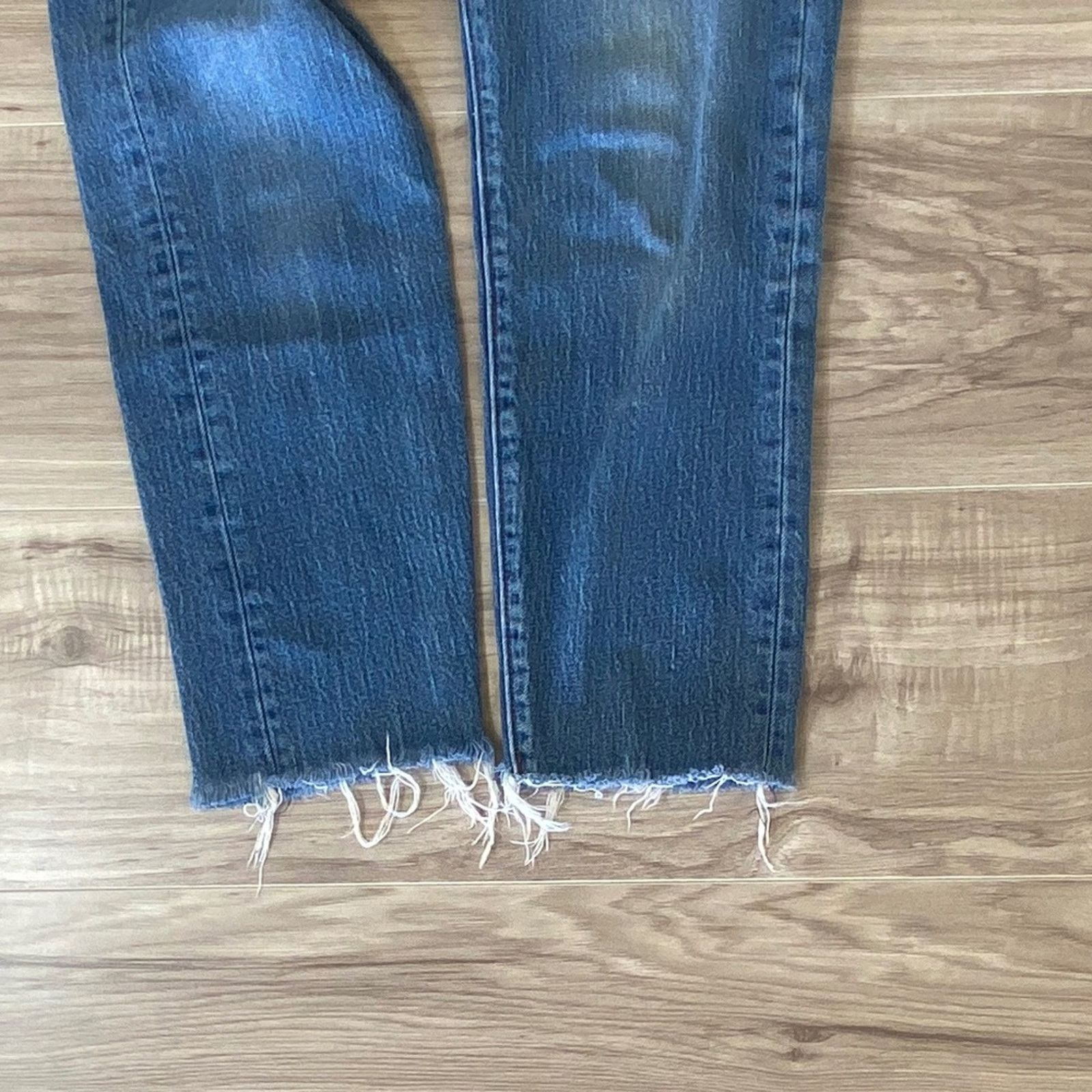 Levi's Levi's White Oak Cone Denim High-Rise Button Fly - 28 Size 28" / US 6 / IT 42 - 8 Thumbnail