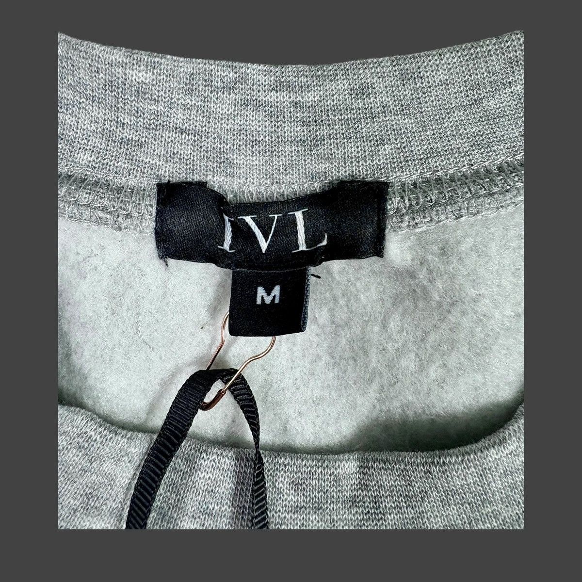 Other IVL Collective Women’s Crewneck Sweatshirt Fleece Grey Sz M Size M / US 6-8 / IT 42-44 - 12 Thumbnail
