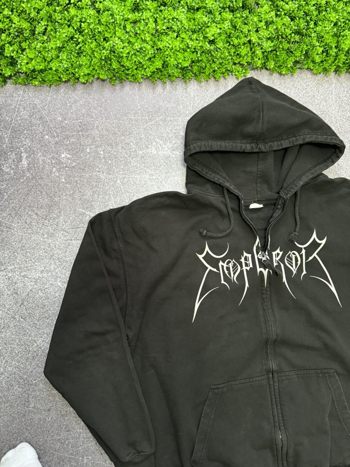 Band Tees × Vintage Vintage Emperor Hoodie zip hoodie In the Nightside Eclipse Size US XXL / EU 58 / 5 - 14 Thumbnail