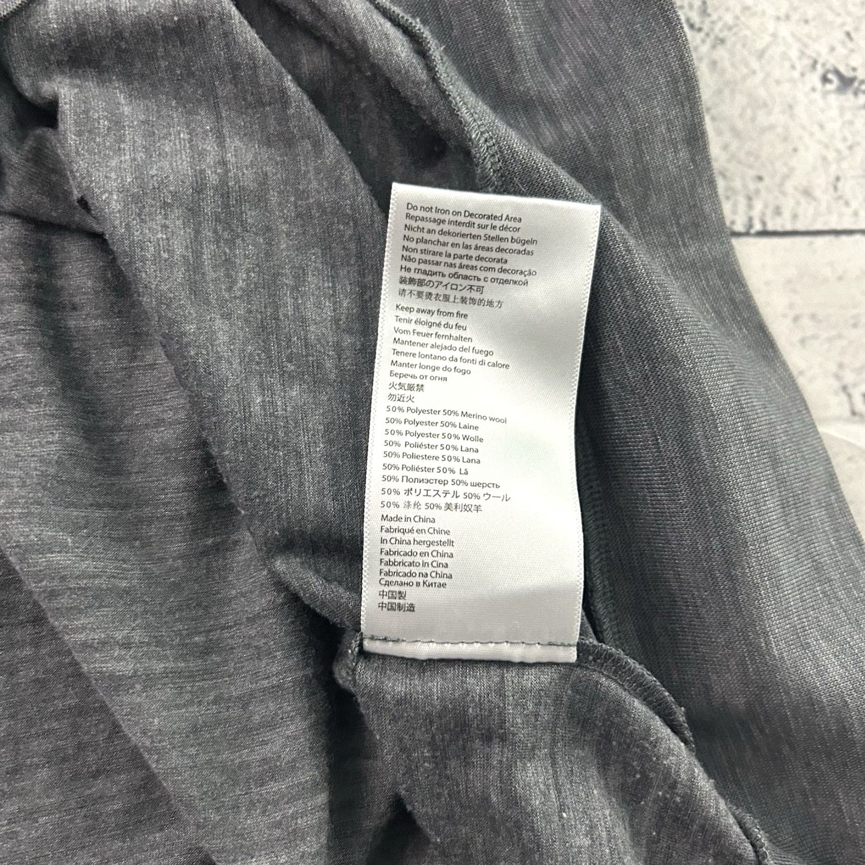 Vintage McLaren Long Sleeve Wool Blend 1/4 Zip Lightweight Jacket Men's XL Gray Size US XL / EU 56 / 4 - 6 Thumbnail