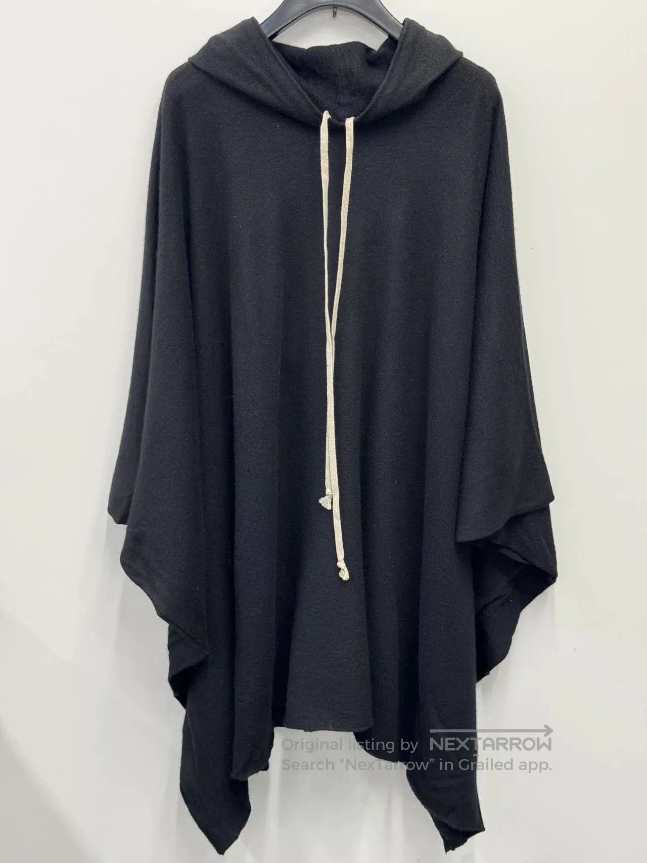 Rick Owens Rick Owens Hooded Cape Sweatshirt. Size US XS / EU 42 / 0 - 1 Thumbnail