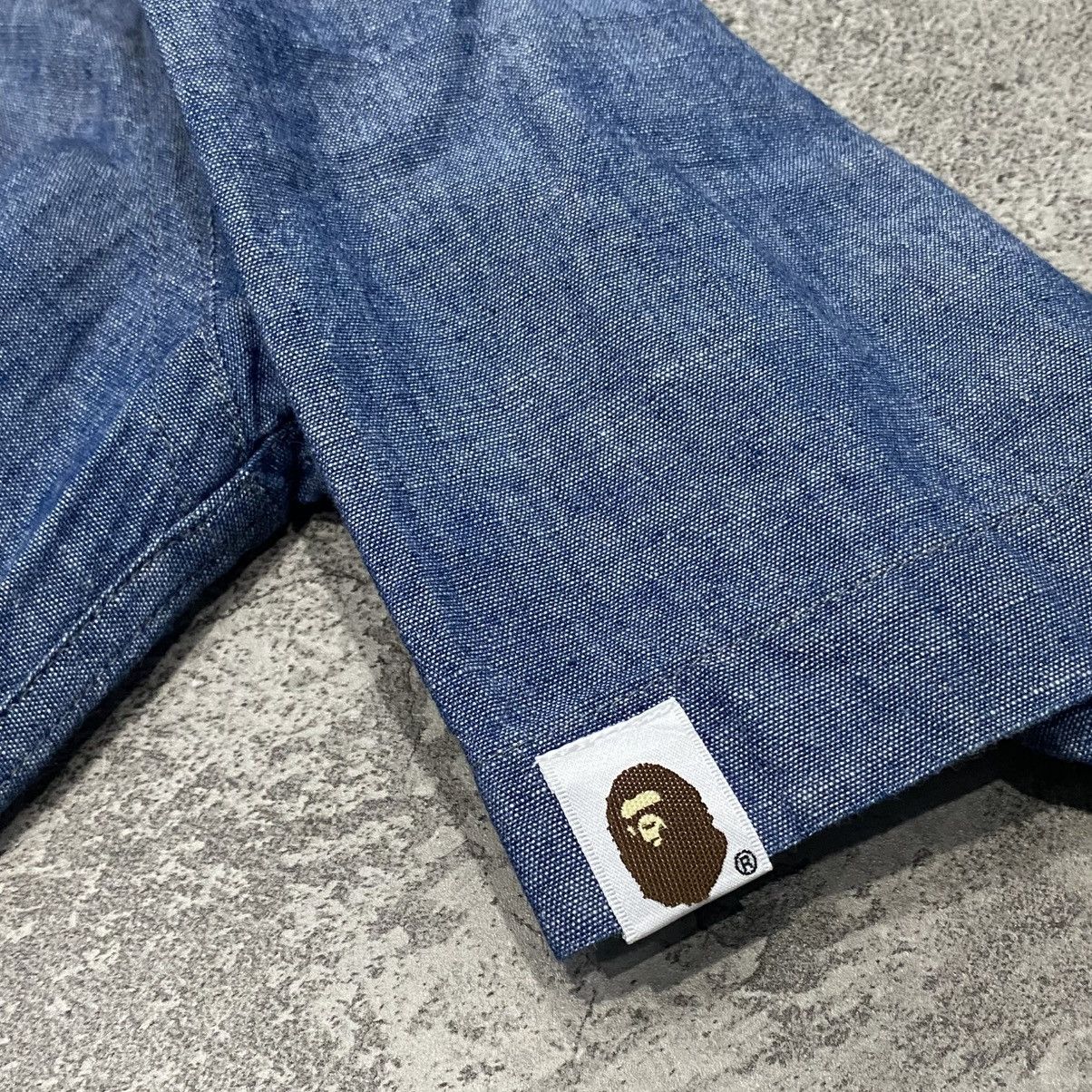 Bape Bape Back Logo Light Blue Shirt Size US L / EU 52-54 / 3 - 4 Thumbnail