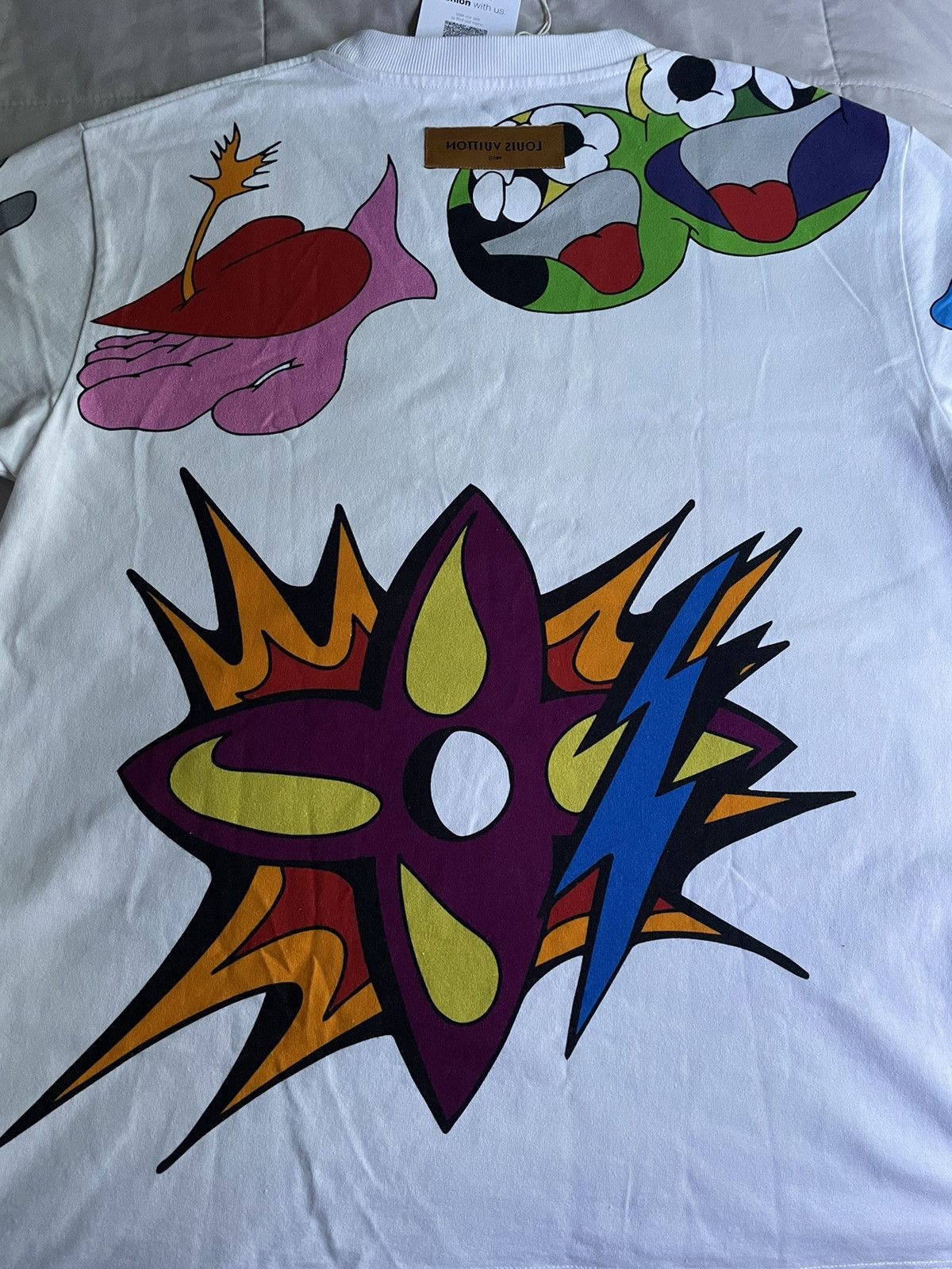 Louis Vuitton Louis Vuitton Burning House Multicolor T Shirt Size US L / EU 52-54 / 3 - 4 Thumbnail