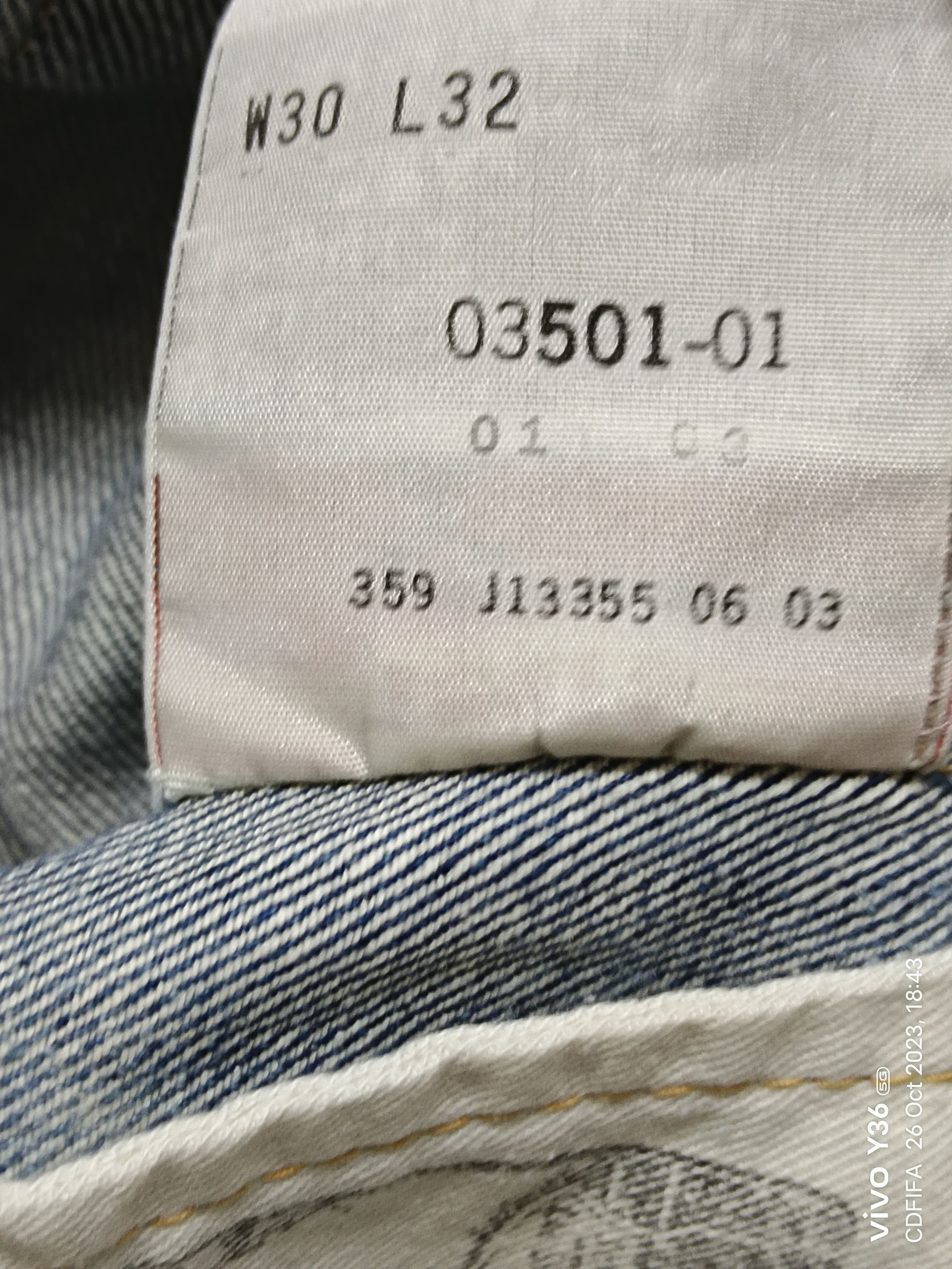 Levi's Vintage Clothing Levi's 501 Seditionaries Distressed Jeans Size US 29 - 14 Thumbnail