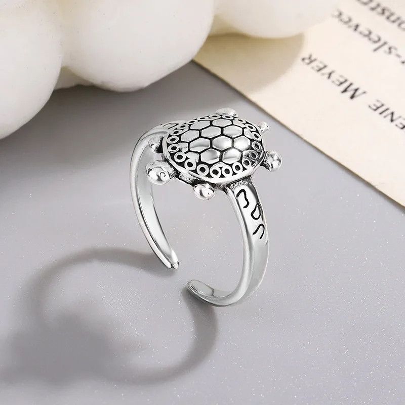 Designer × Jewelry Turtle Ring Size ONE SIZE - 2 Thumbnail