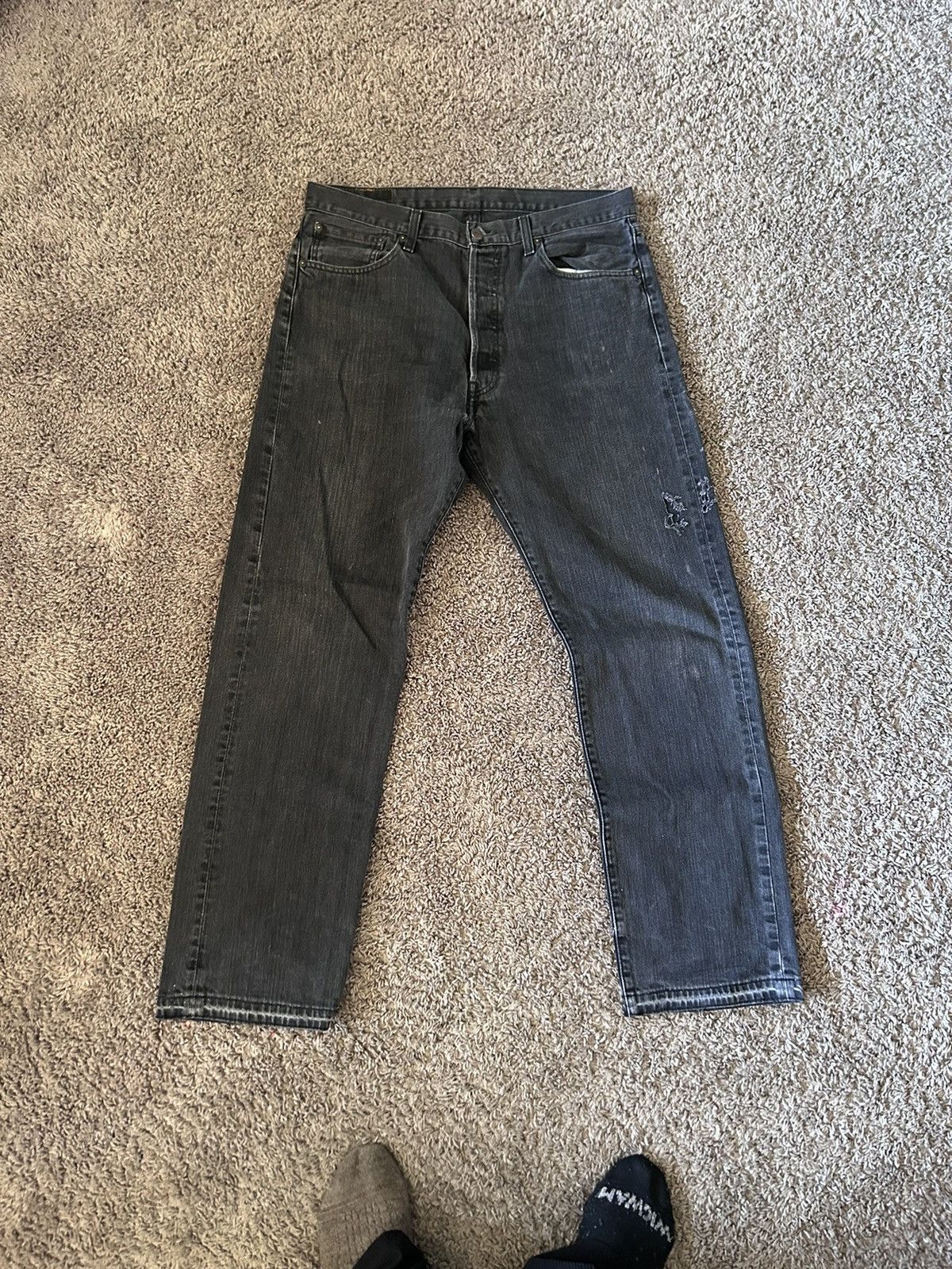Levi's × Vintage Black Levi’s 501s Size US 36 / EU 52 - 2 Thumbnail