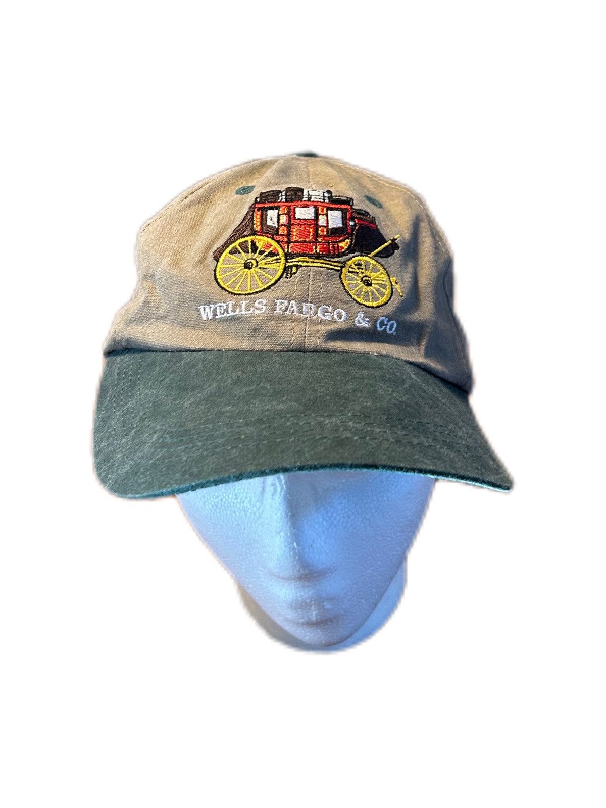 Vintage Vintage Wells Fargo Hat Size ONE SIZE - 1 Thumbnail