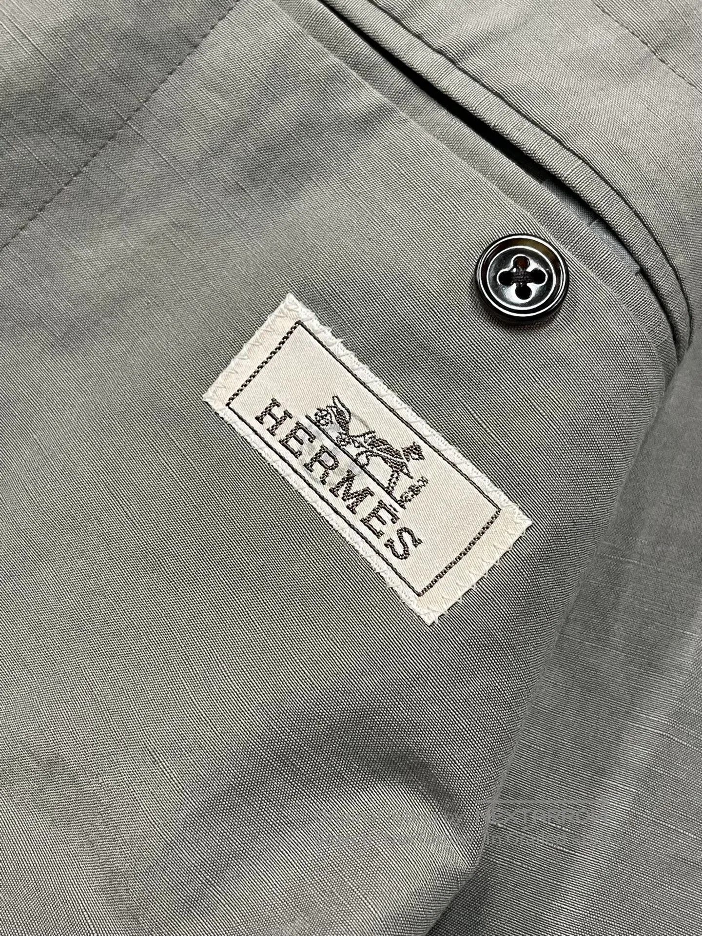 Hermes Hermes Linen Blend Lapel Single. Size US M / EU 48-50 / 2 - 5 Thumbnail