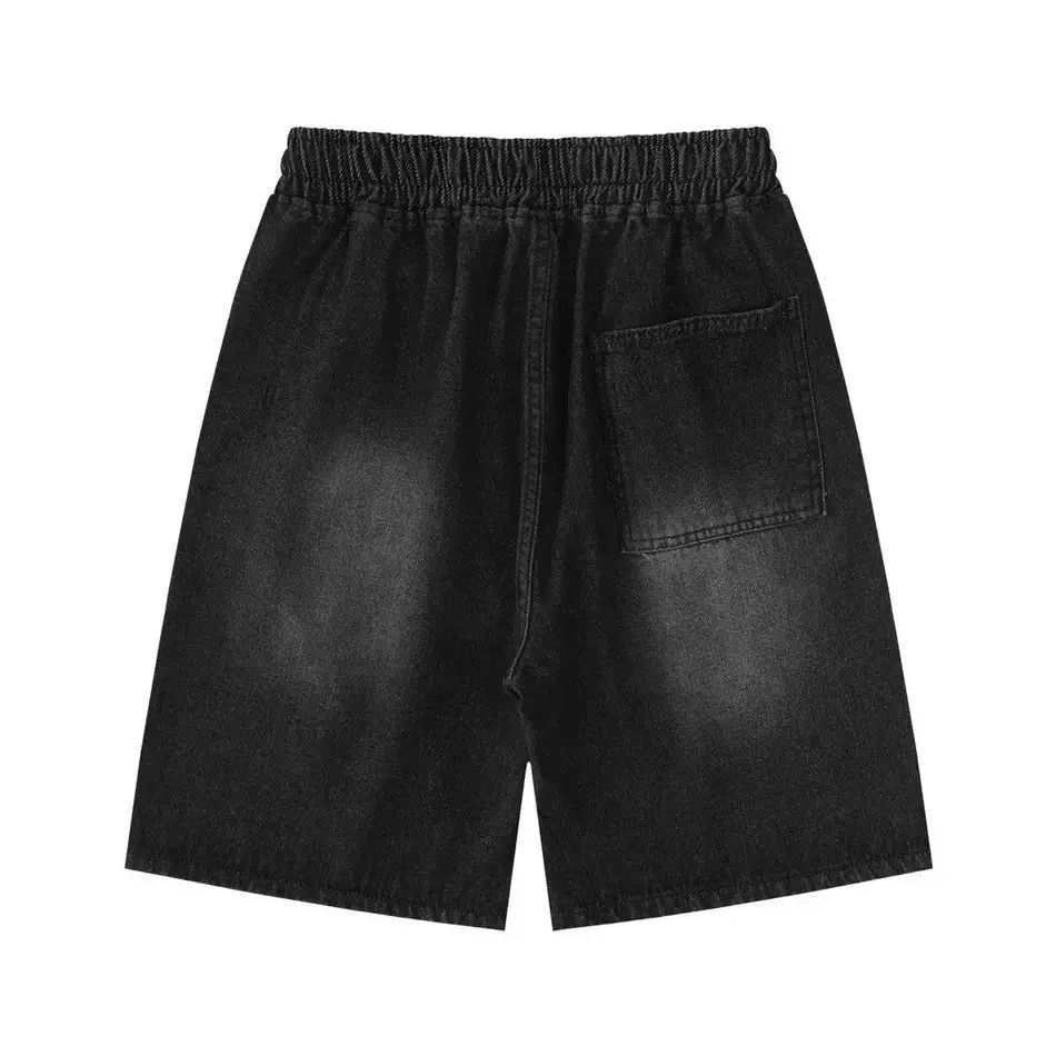 Japanese Brand Washed Distressed Hole Shorts y2k Size US 34 / EU 50 - 6 Thumbnail