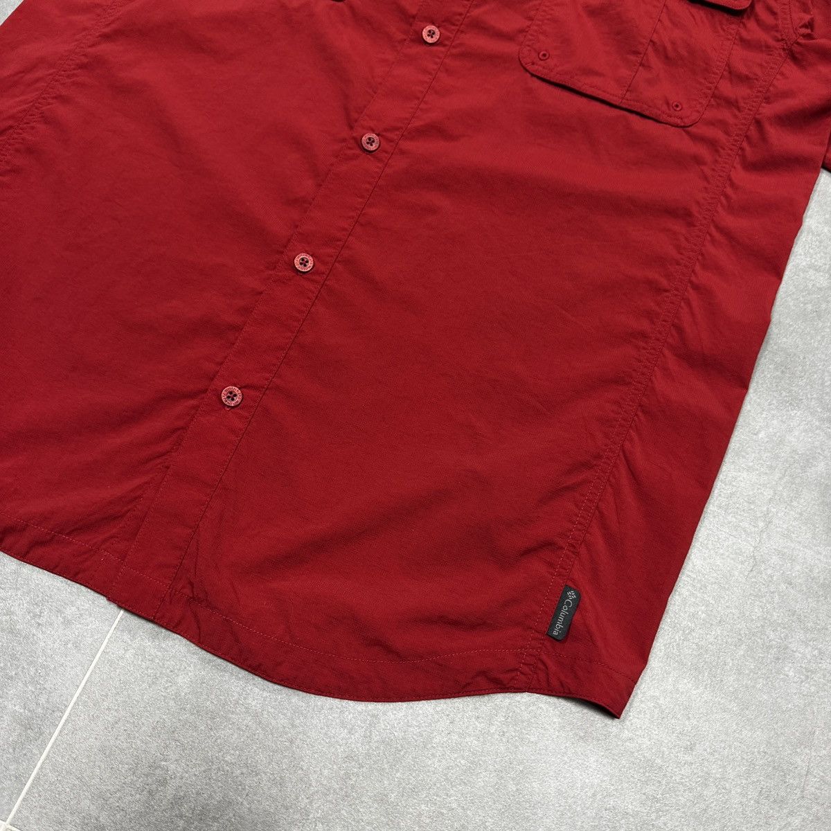Columbia Columbia Titanium Omni Dry Men Button Nylon Overshirt Size L Size US L / EU 52-54 / 3 - 7 Thumbnail