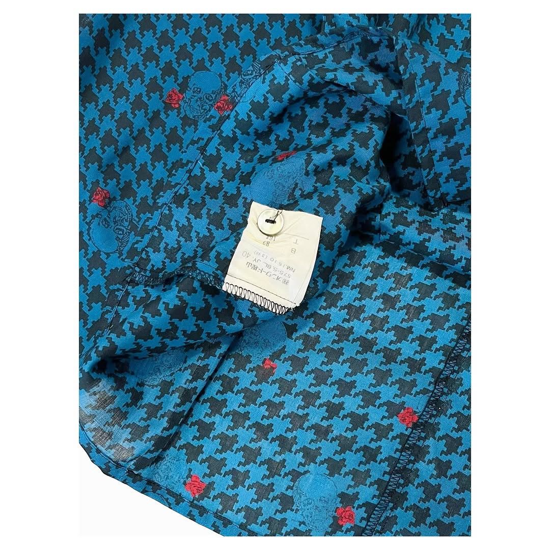 Jean Paul Gaultier Jean Paul Gaultier Skull Prints Shirt Size M / US 6-8 / IT 42-44 - 7 Thumbnail