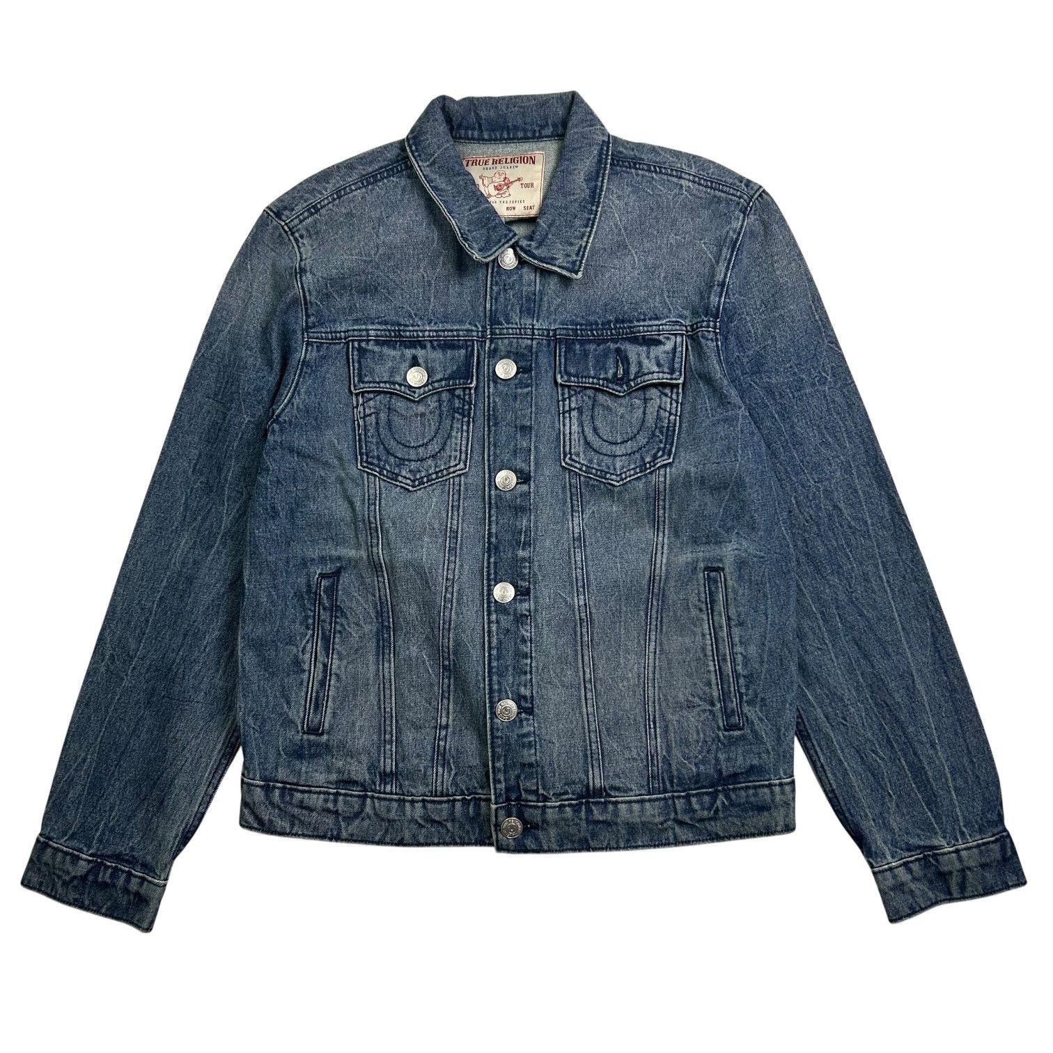 True Religion True Religion Jesse Denim Trucker Jacket Size M / US 6-8 / IT 42-44 - 1 Thumbnail