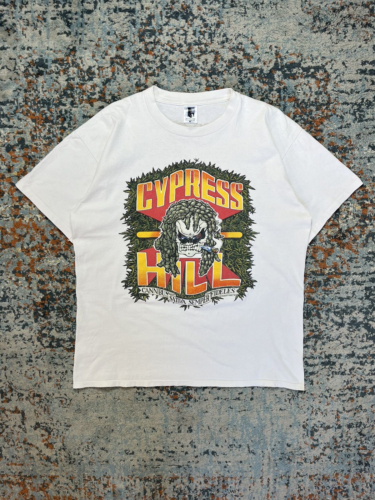 Vintage 90s Cypress Hill Rap outlet Tee Shirt Size XL Rare Made In USA Single Stitch