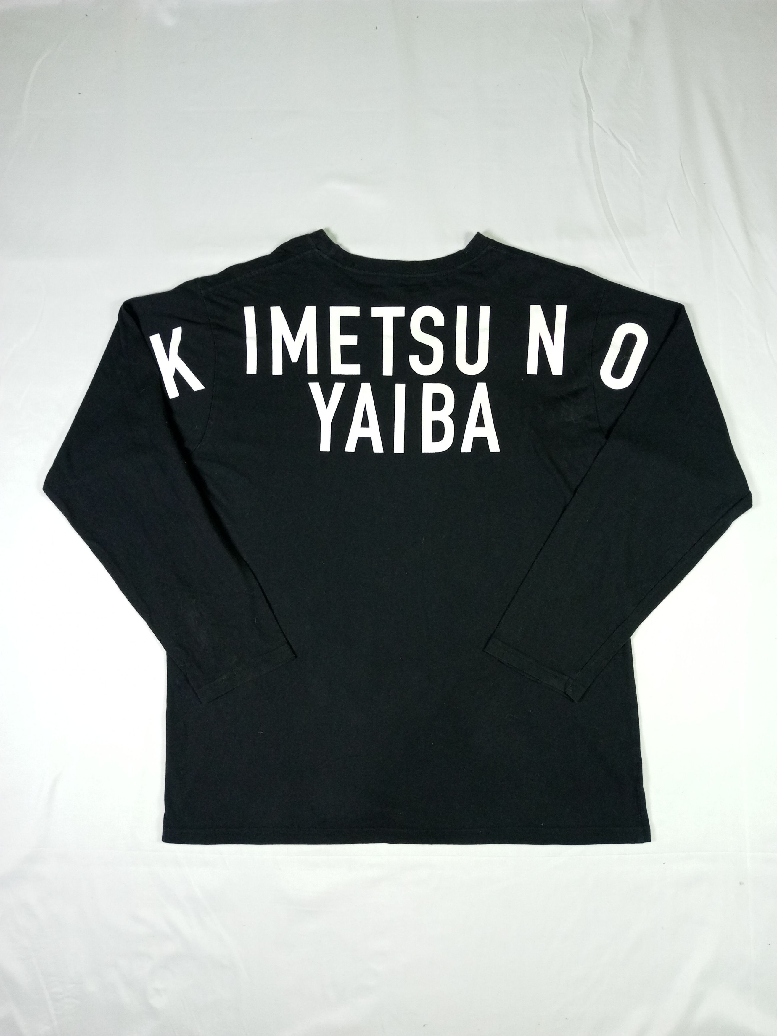 Japanese Brand "DEMON SLAYER" KIMETSU NO YAIBA LONG SLEEVE TSHIRT Size US XL / EU 56 / 4 - 11 Thumbnail
