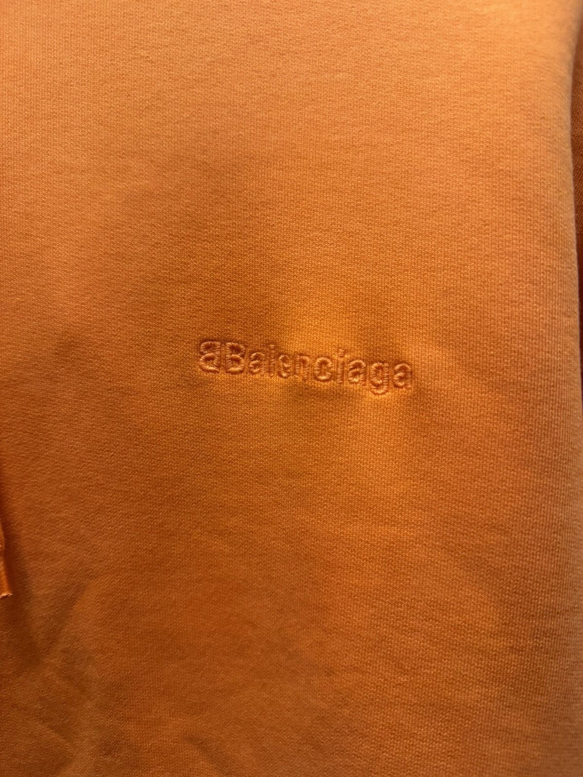 Balenciaga Oversized Orange hoodie Size US XS / EU 42 / 0 - 3 Thumbnail