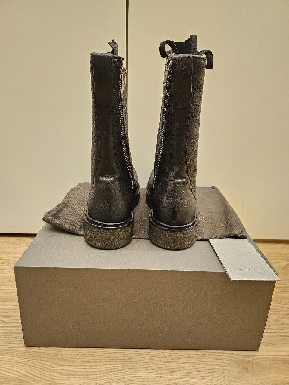 Rick Owens *New* Bozo Army Crepe Sole Boots Size US 7 / EU 40 - 3 Thumbnail