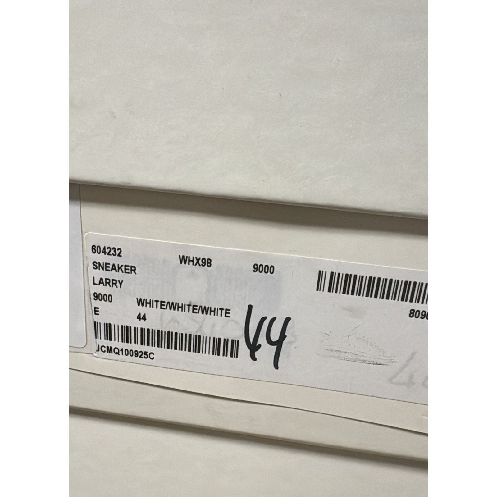 Alexander McQueen o1rshd1 Larry Transparent Sole Rubber Sneaker in White Size US 11 / EU 44 - 17 Thumbnail