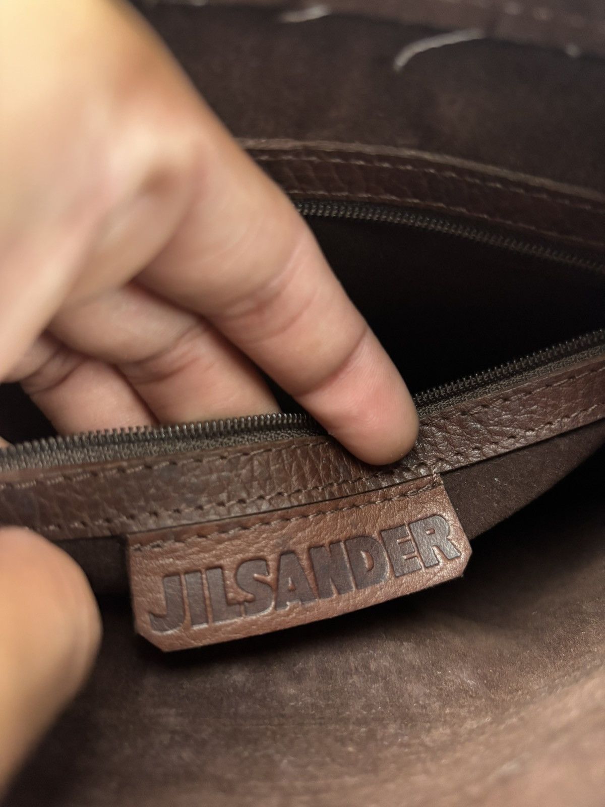 Jil Sander JIL SANDER Archive Leather Crossbody Bag Size ONE SIZE - 10 Thumbnail