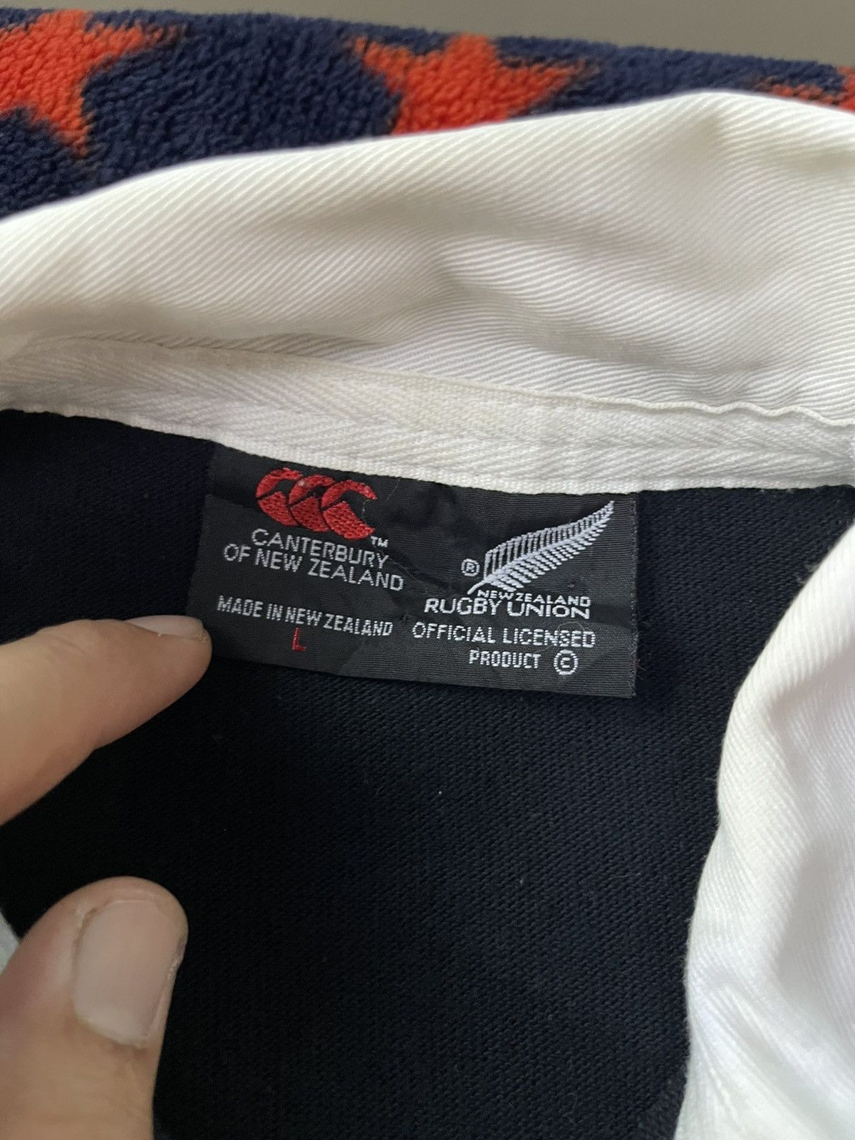 Canterbury of New Zealand 90's Canterbury New Zealand All Black Rugby Steinlager Size US L / EU 52-54 / 3 - 13 Thumbnail